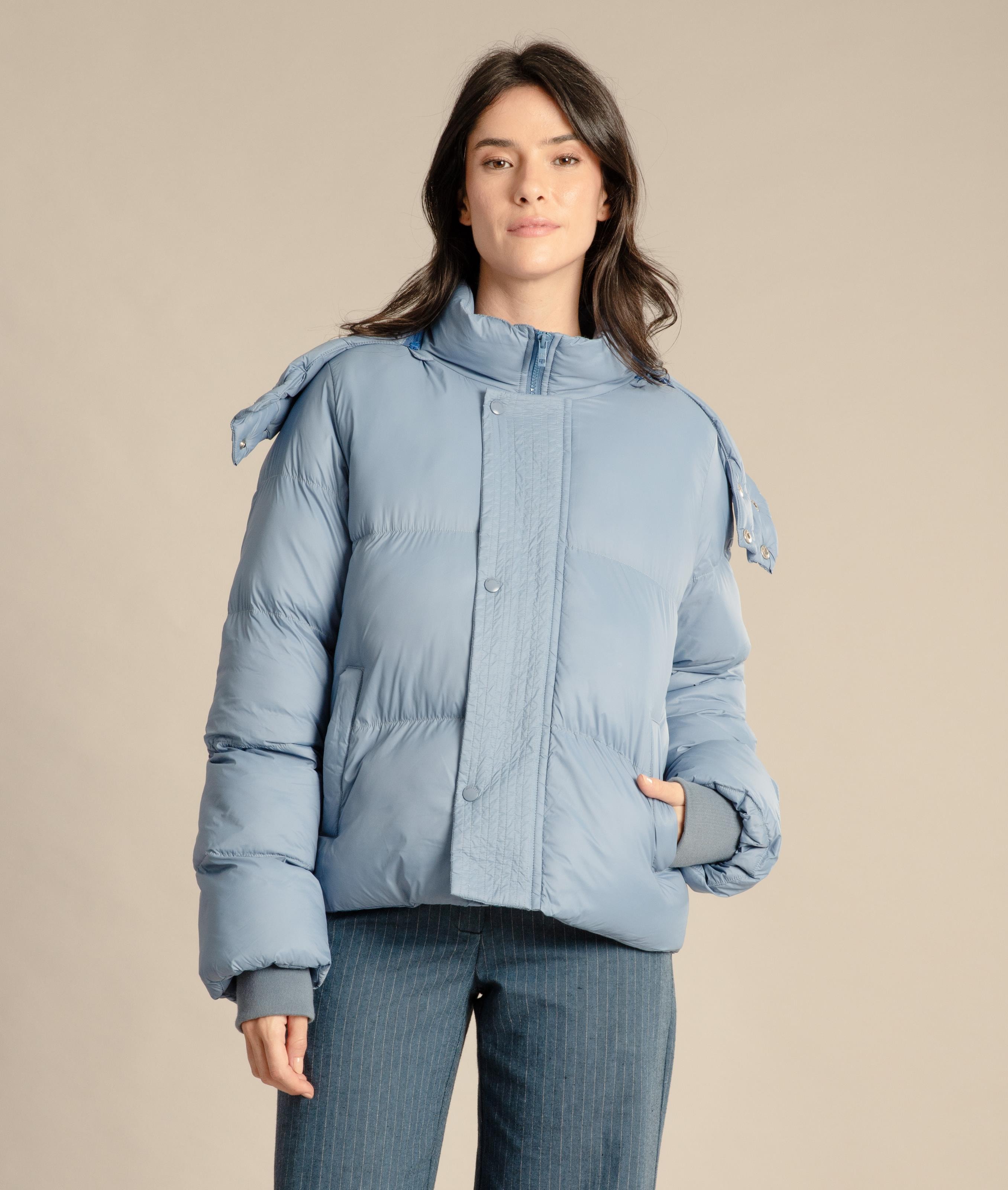 Jaqueta Fuji Puffer Azul Pervante
