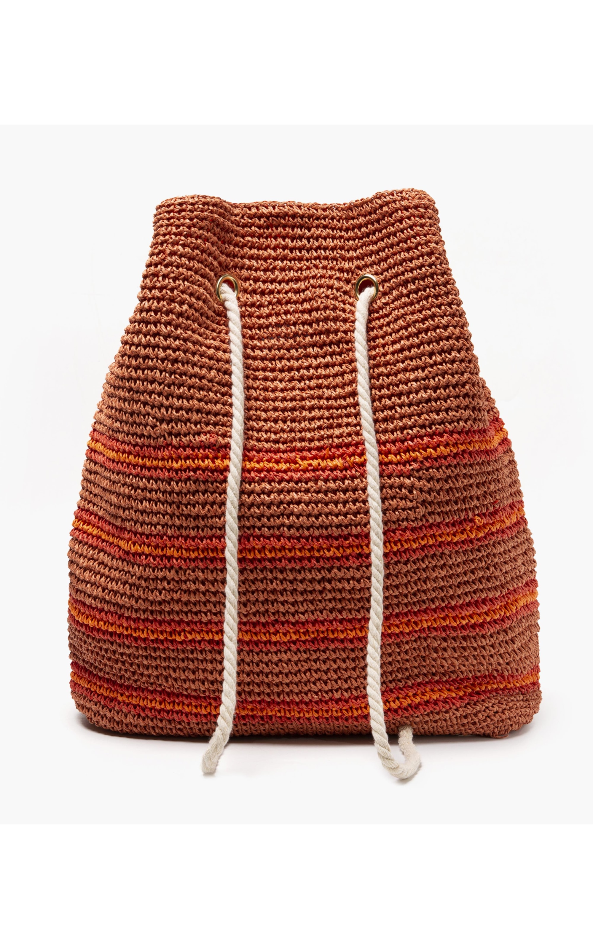 Backpack Listrada Rch Laranja