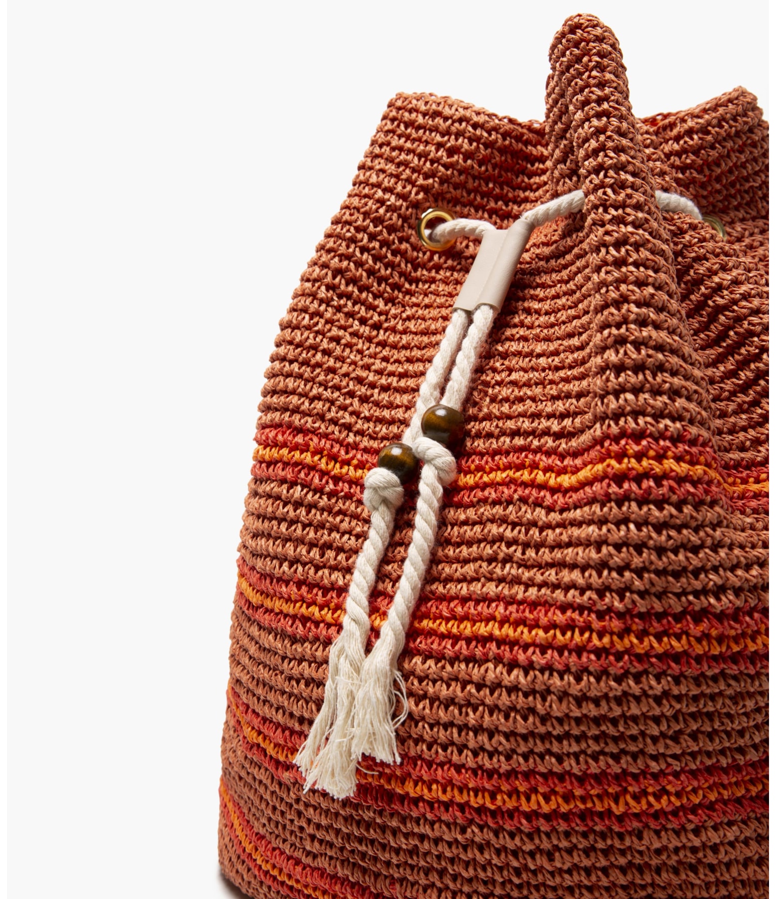 Backpack Listrada Rch Laranja
