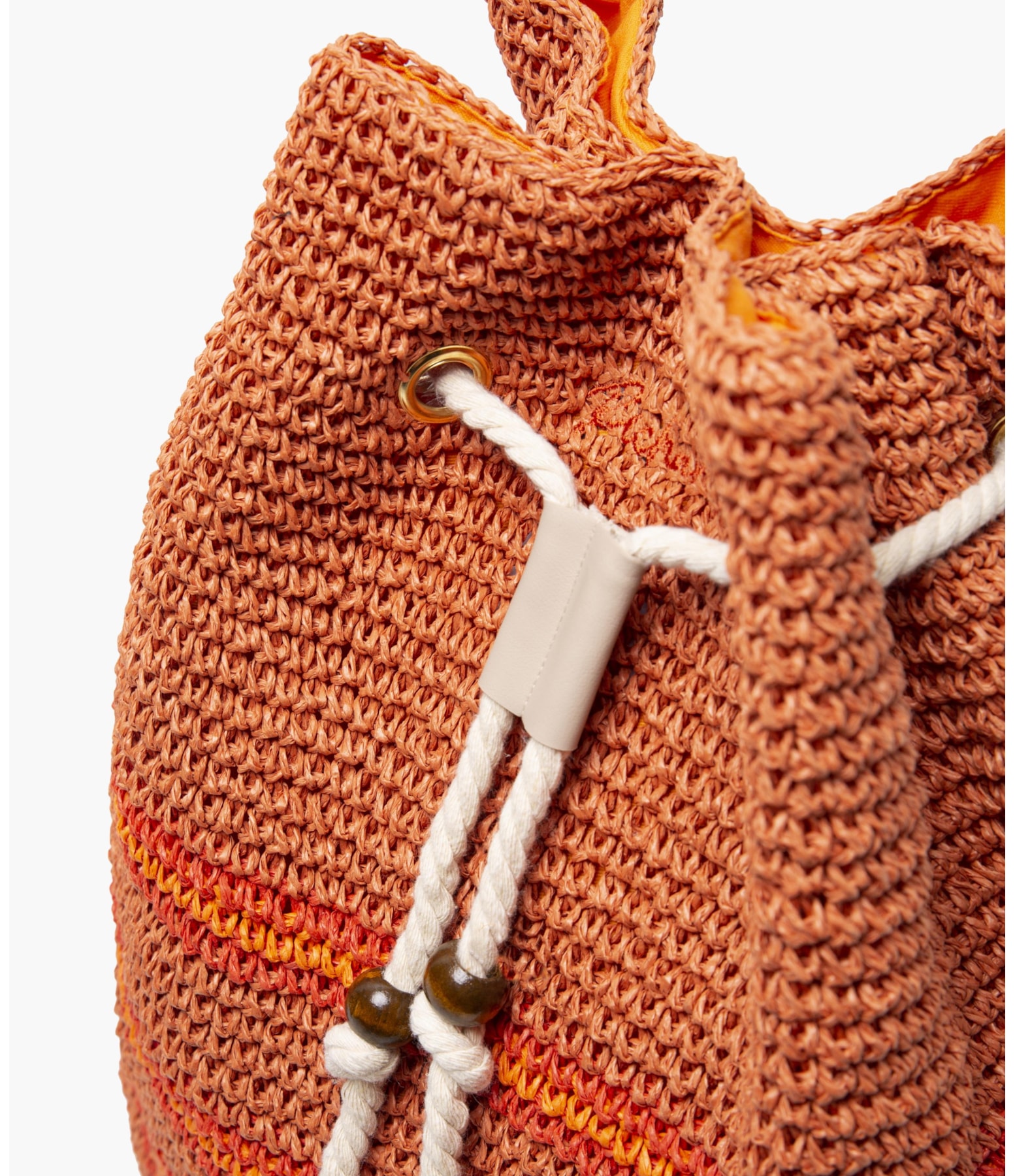 Backpack Listrada Rch Laranja