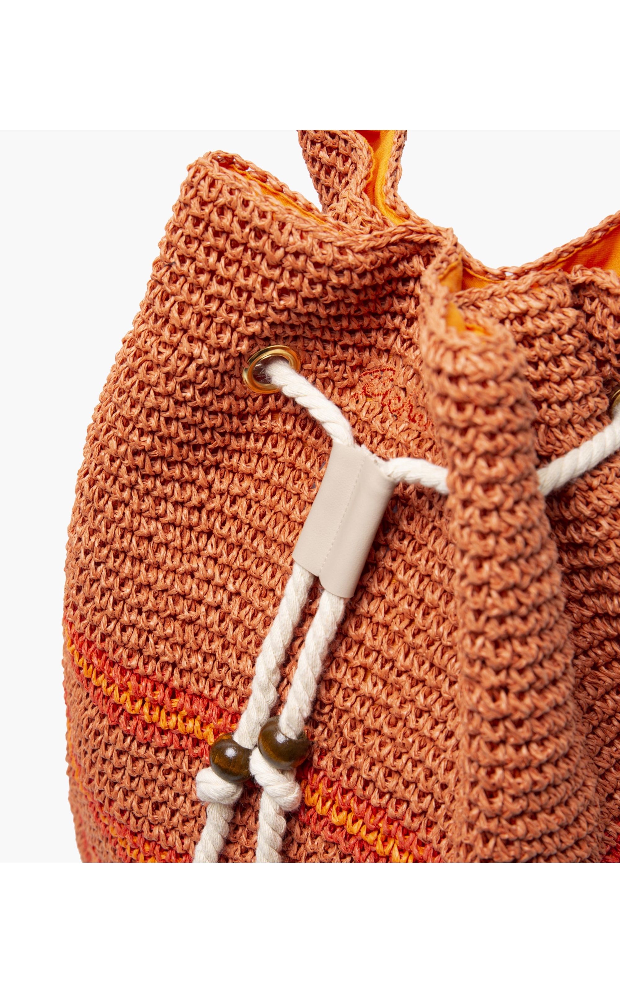 Backpack Listrada Rch Laranja