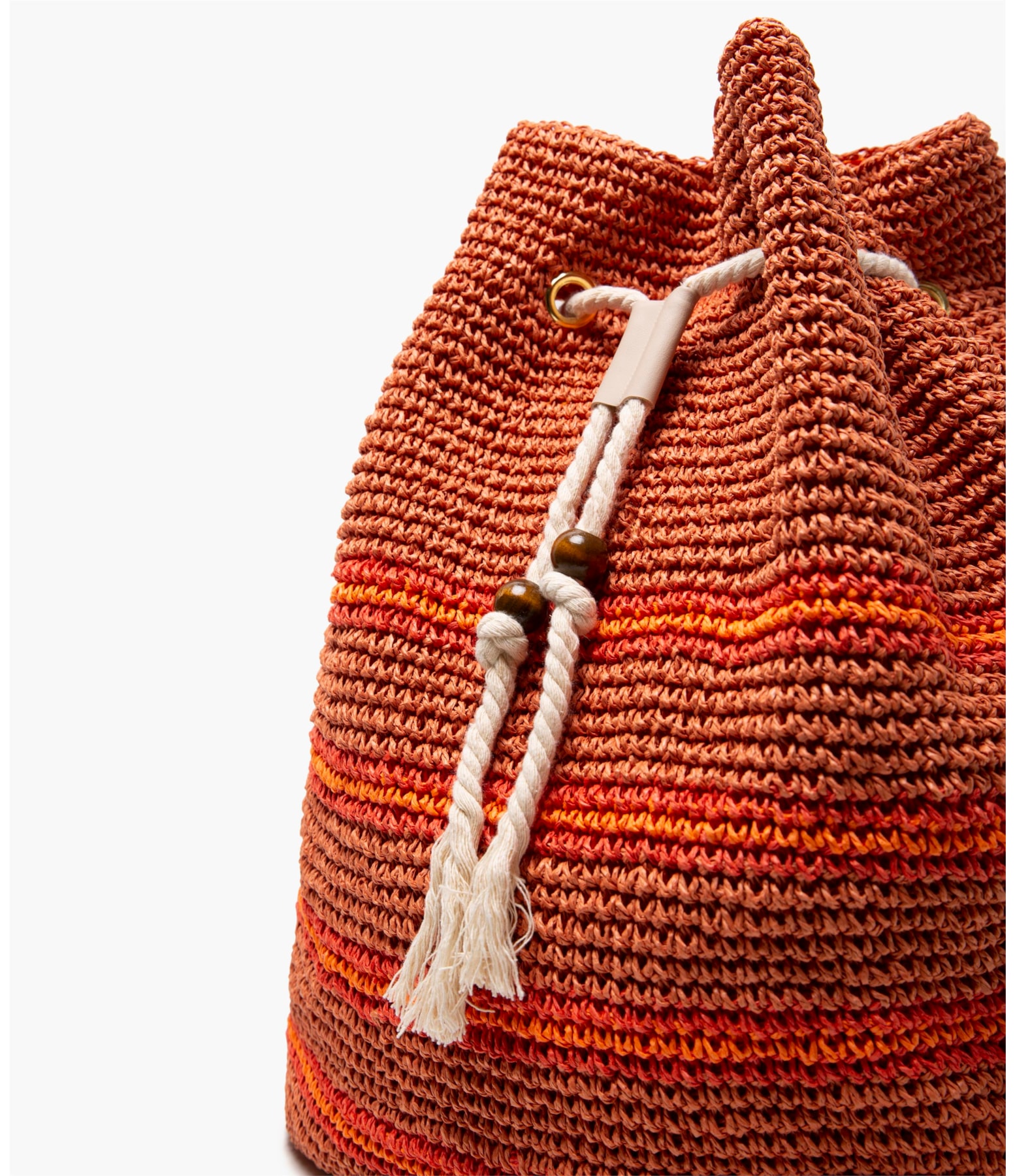 Backpack Listrada Rch Laranja