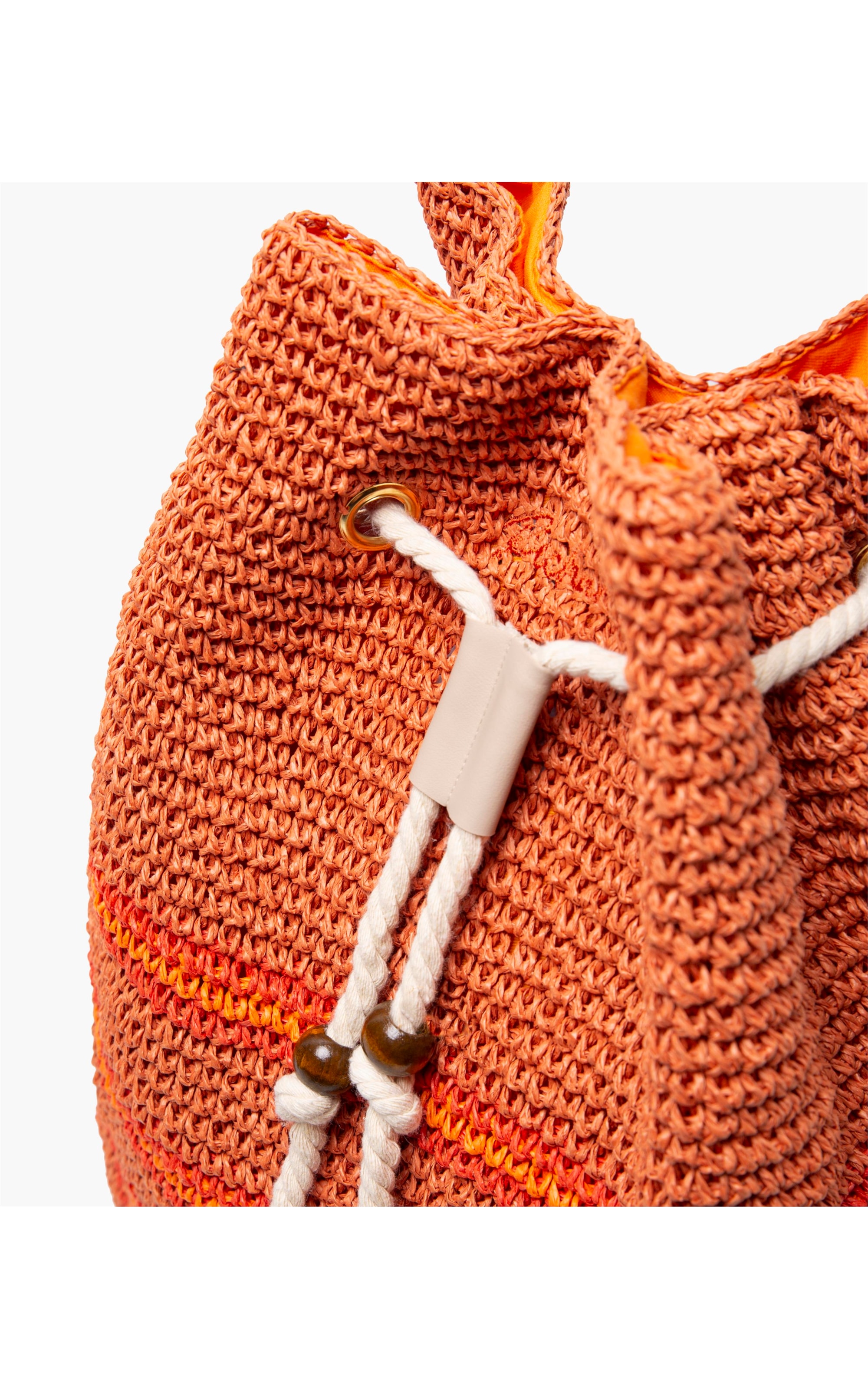 Backpack Listrada Rch Laranja