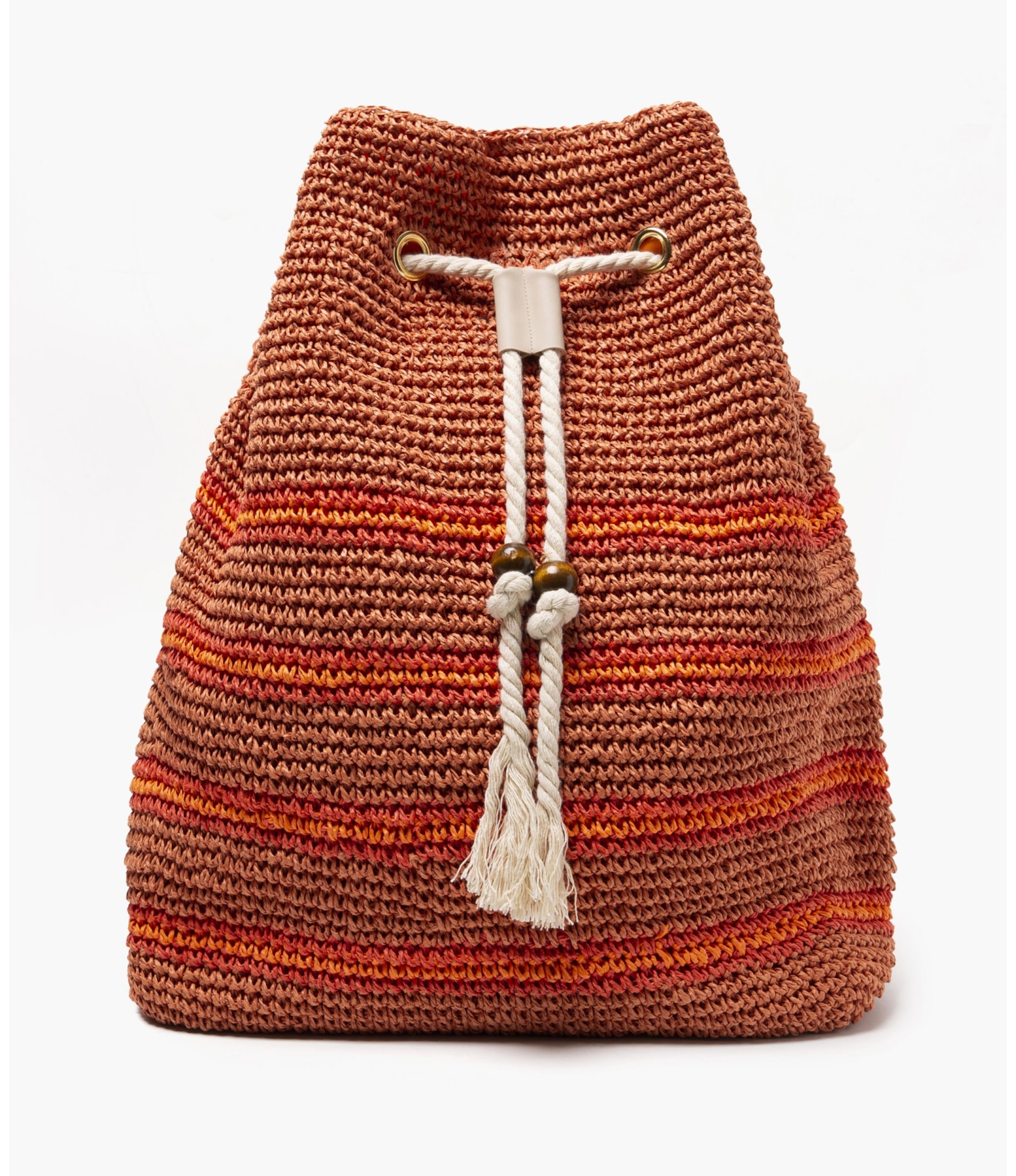 Backpack Listrada Rch Laranja