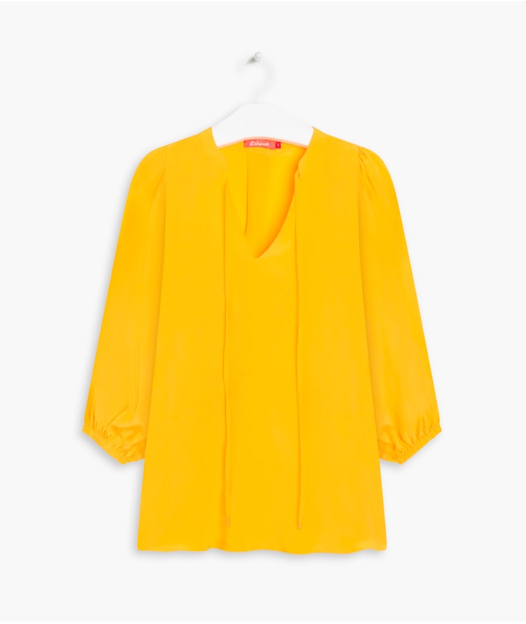 Bata Kali Seda Lisa Amarelo