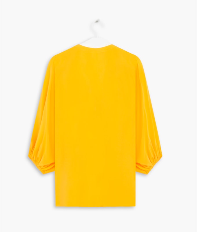 Bata Kali Seda Lisa Amarelo