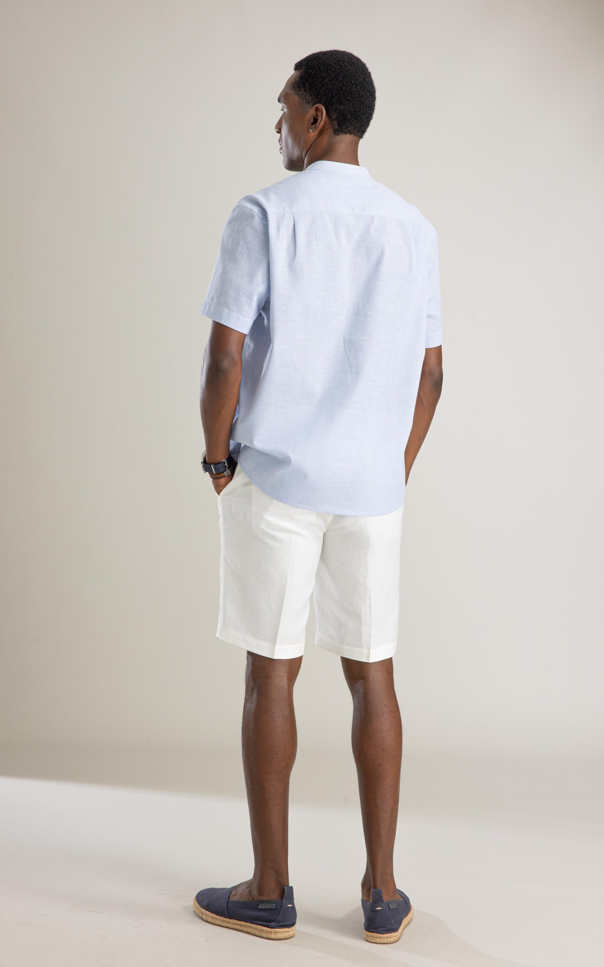 Bata Linho Blend Cross Day Mc Azul Claro