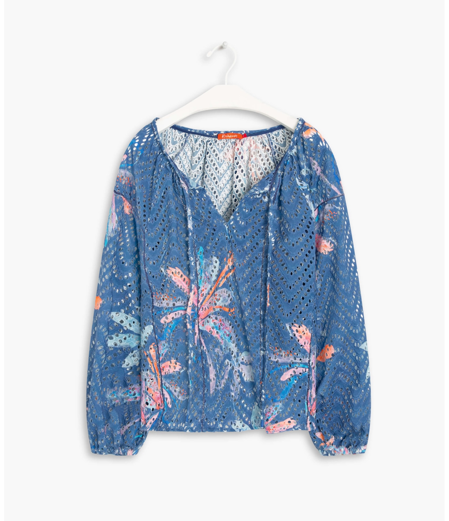 Bata Lucy Laise Soft Flower Azul Bic