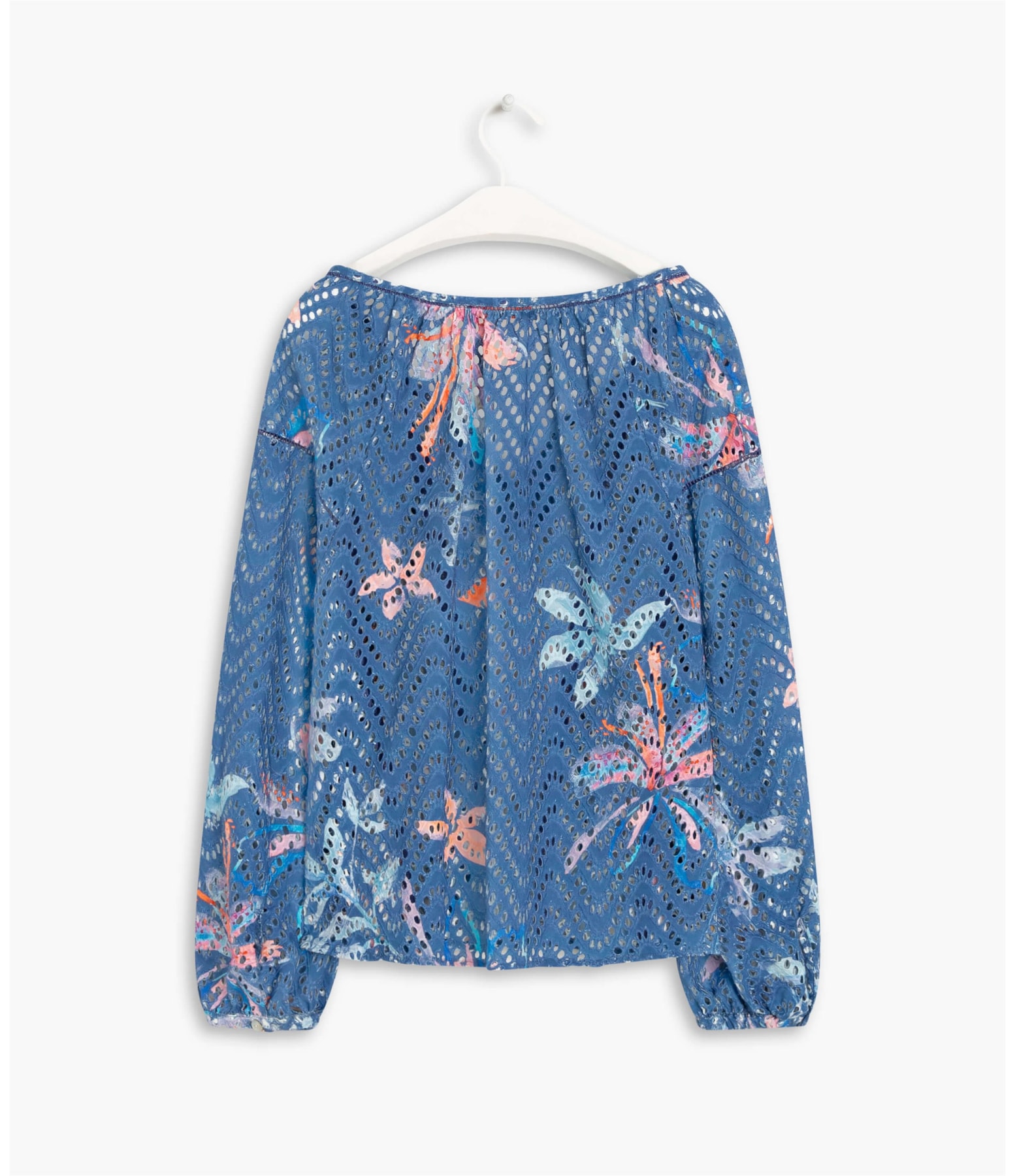 Bata Lucy Laise Soft Flower Azul Bic
