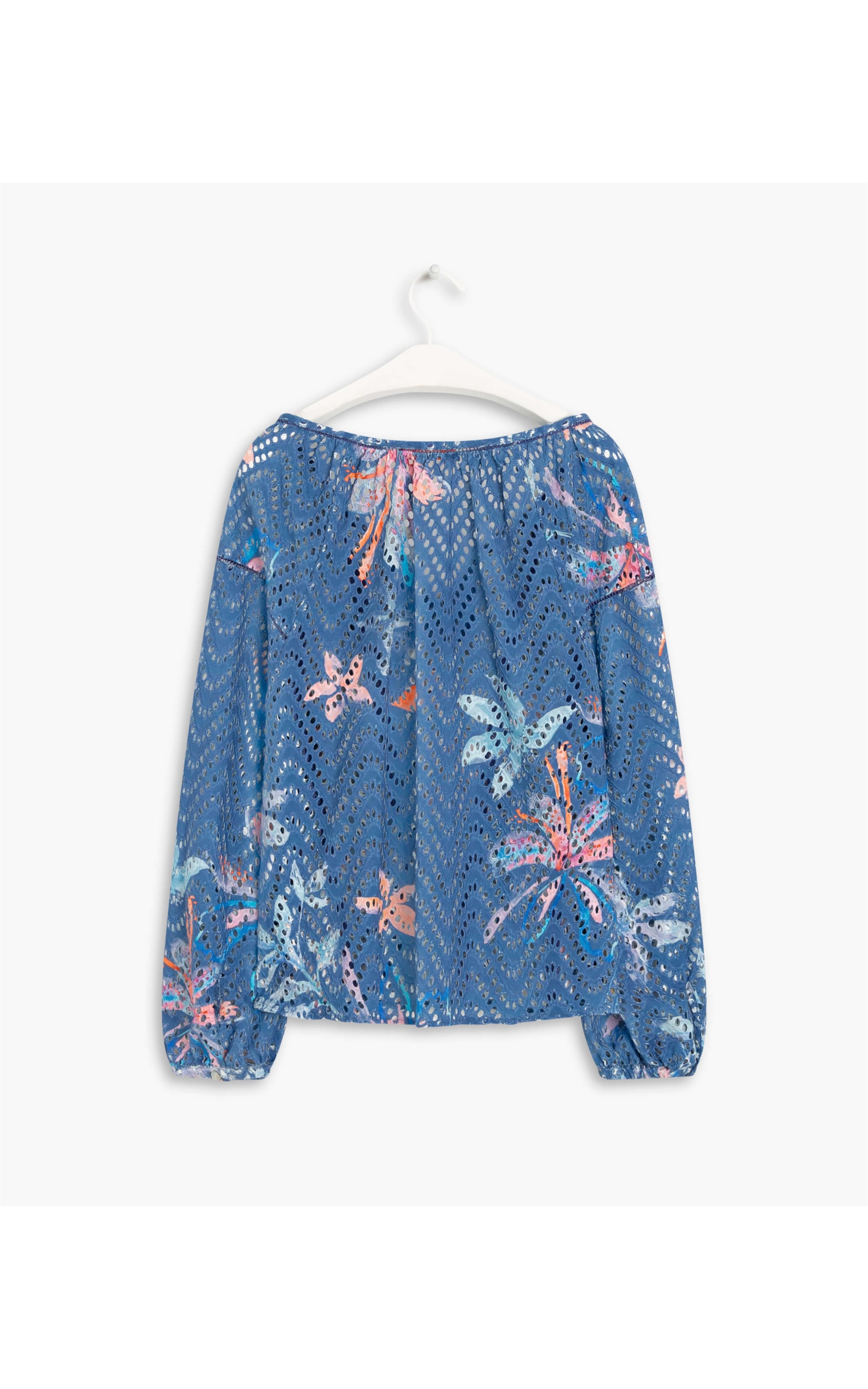 Bata Lucy Laise Soft Flower Azul Bic