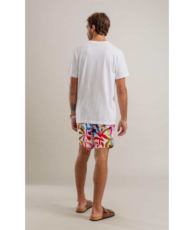 Beach Short Agar Biarritz Fucsia