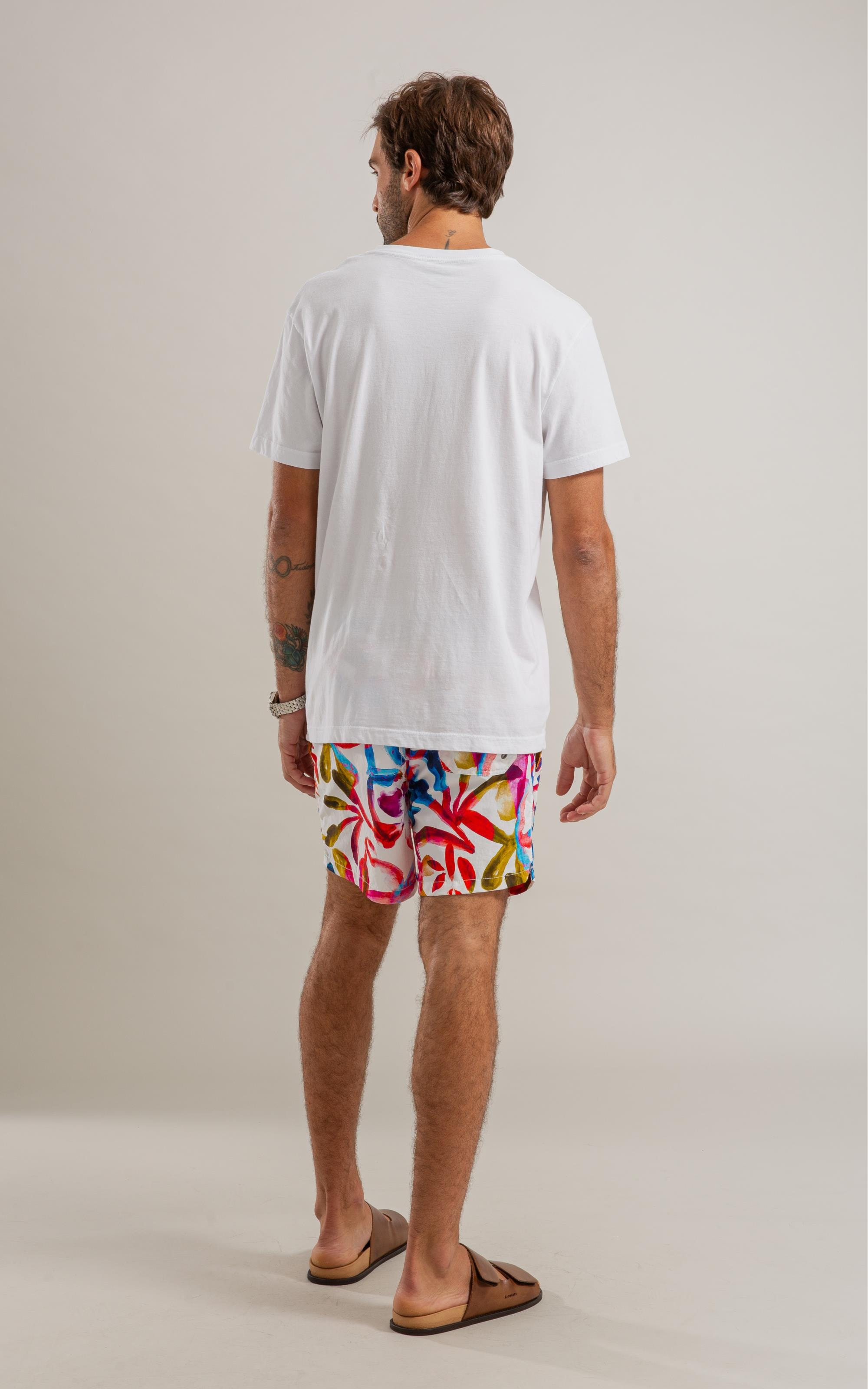 Beach Short Agar Biarritz Fucsia