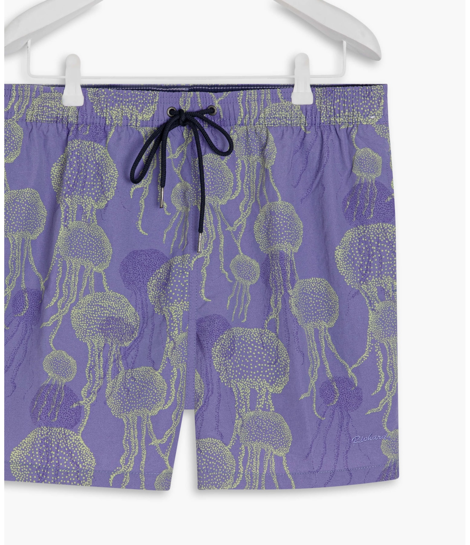 Beach Short Agua Viva Regular Azul Bic