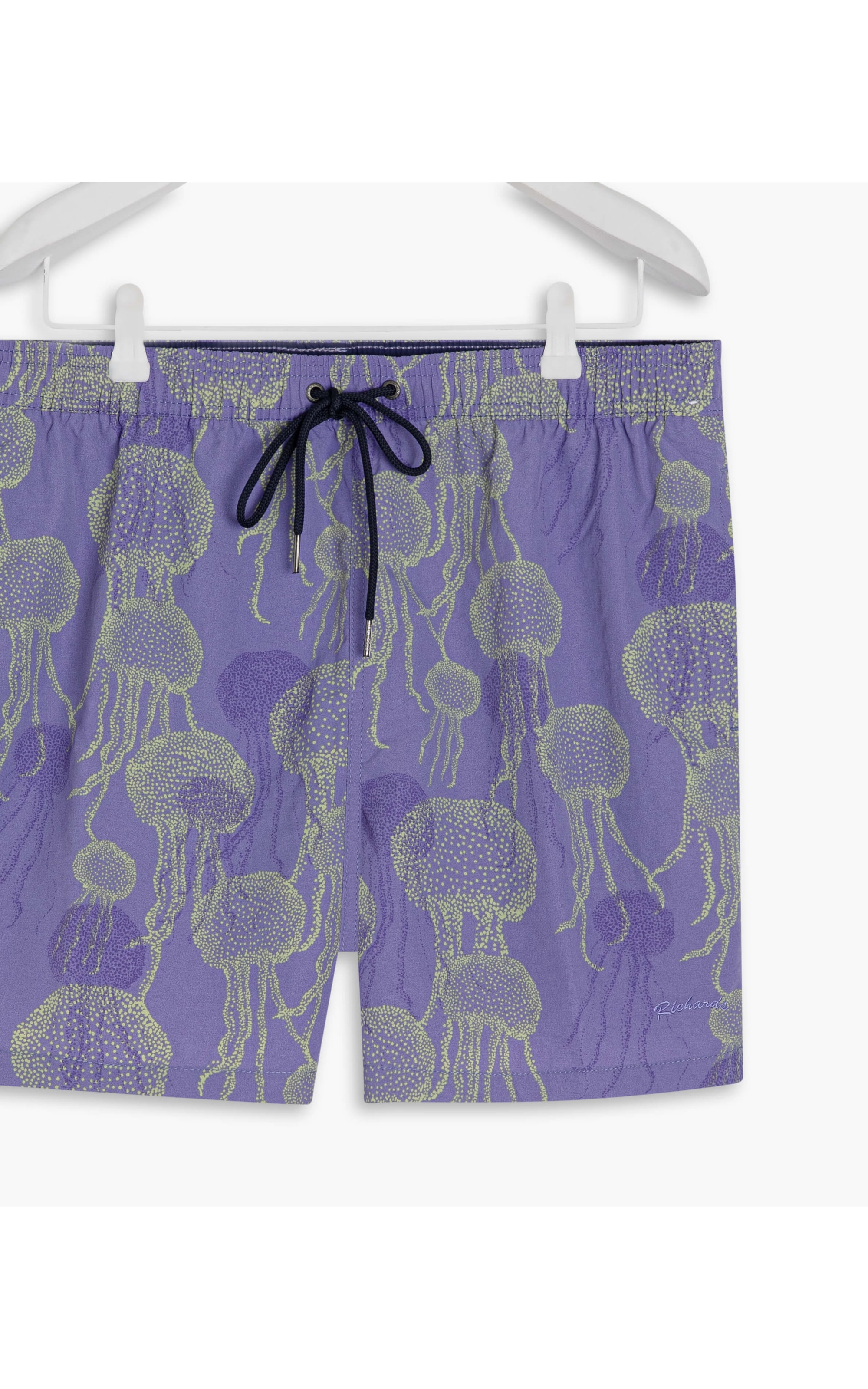 Beach Short Agua Viva Regular Azul Bic