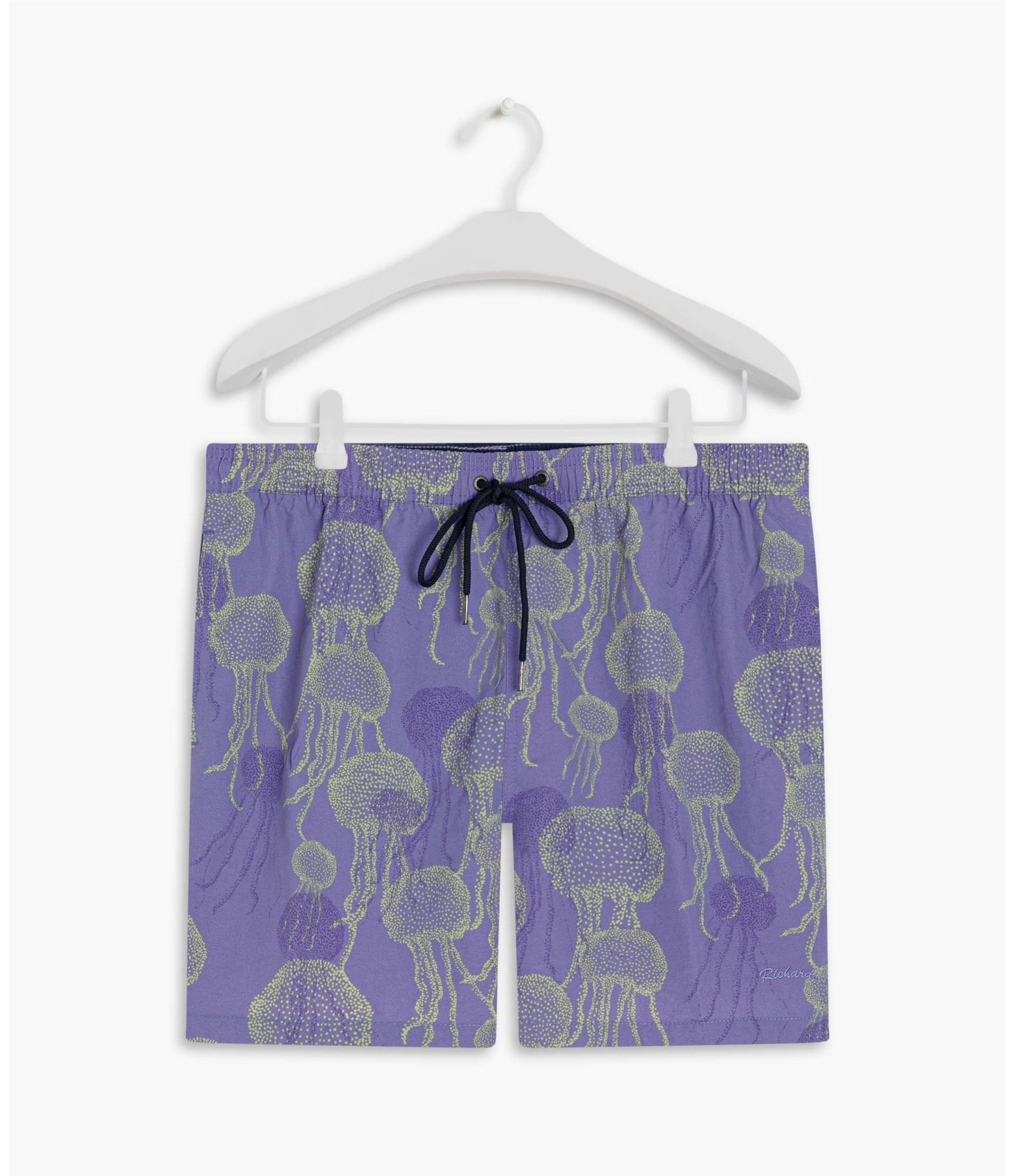 Beach Short Agua Viva Regular Azul Bic