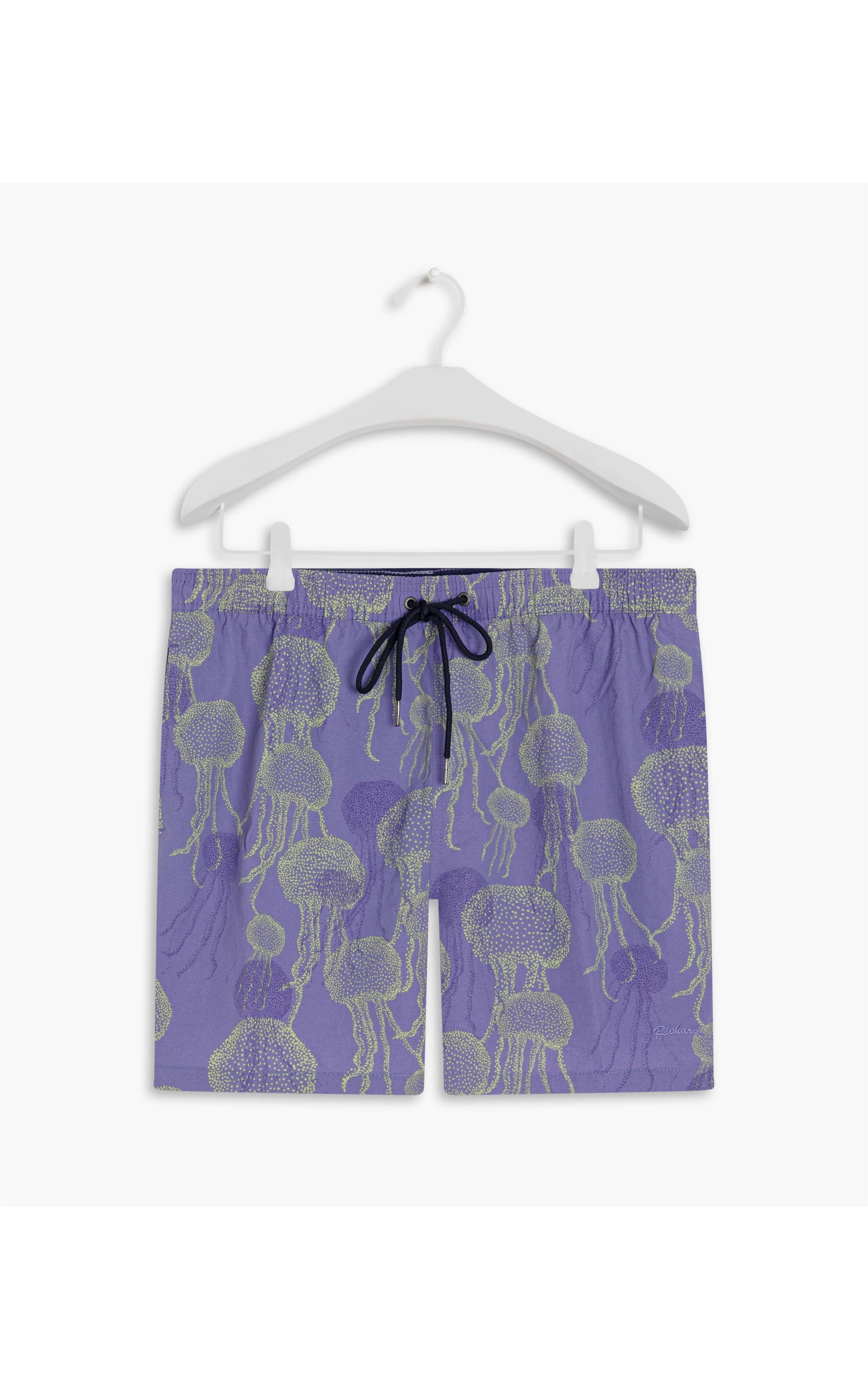 Beach Short Agua Viva Regular Azul Bic
