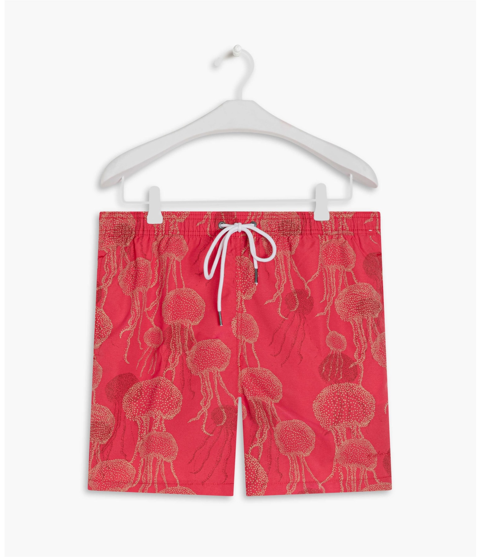 Beach Short Agua Viva Regular Vermelho