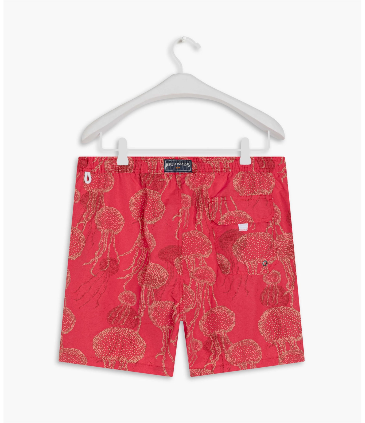 Beach Short Agua Viva Regular Vermelho
