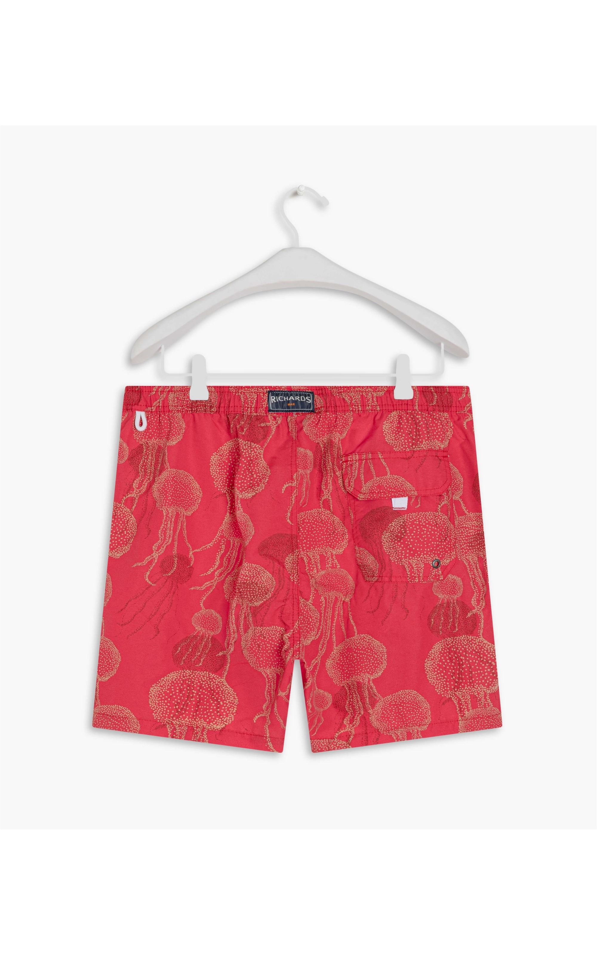 Beach Short Agua Viva Regular Vermelho