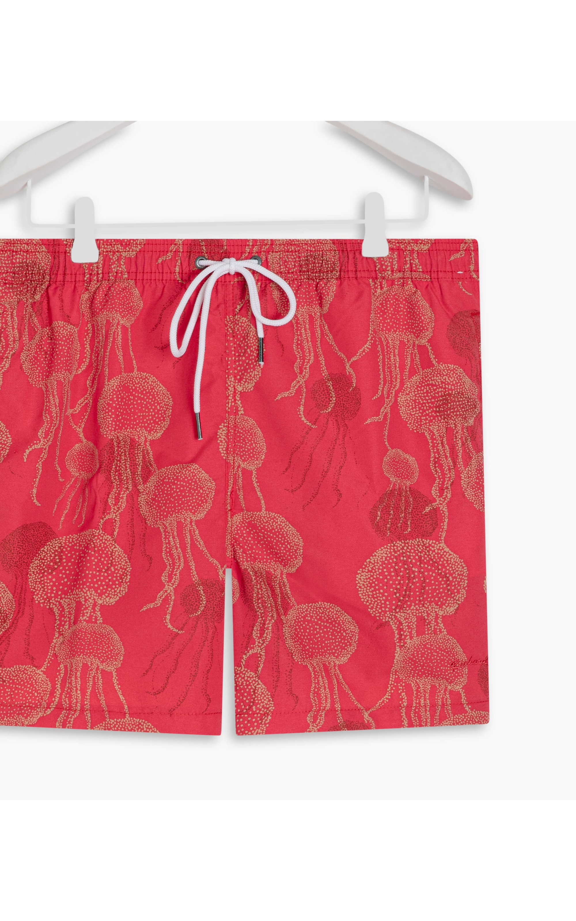 Beach Short Agua Viva Regular Vermelho