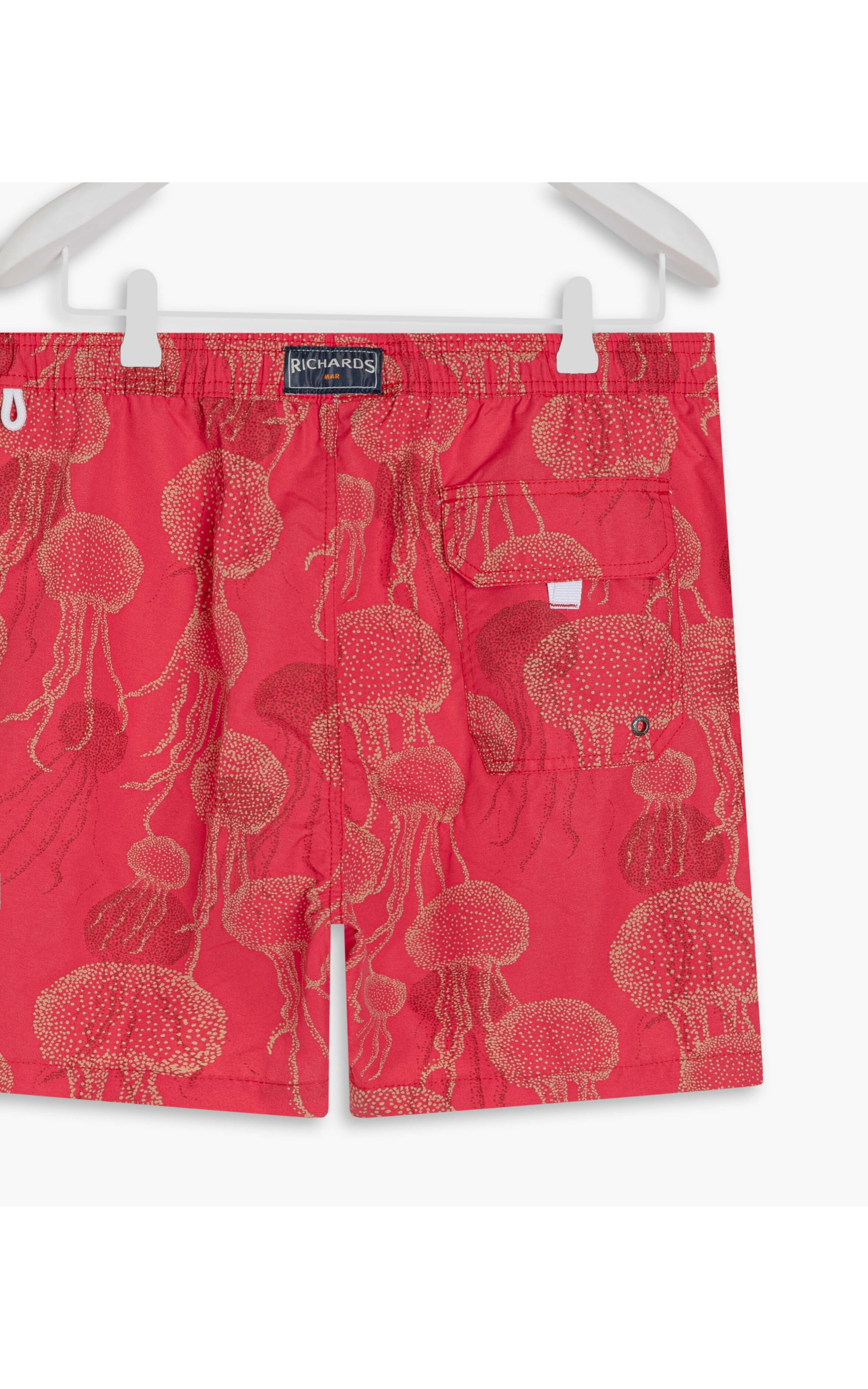 Beach Short Agua Viva Regular Vermelho