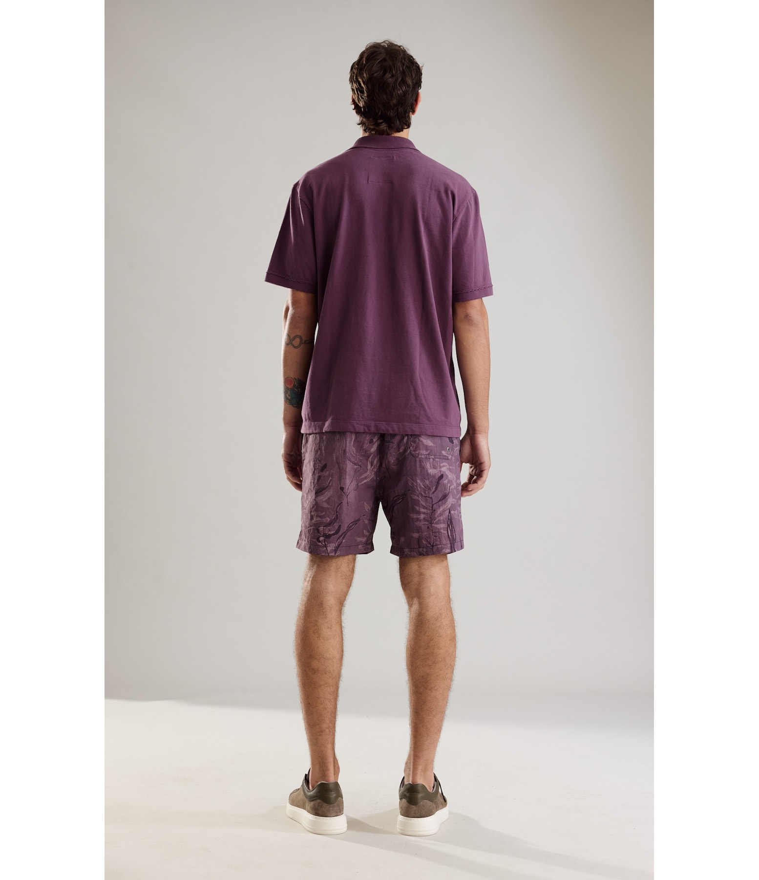 Beach Short Algas Fall Regular Bordeaux