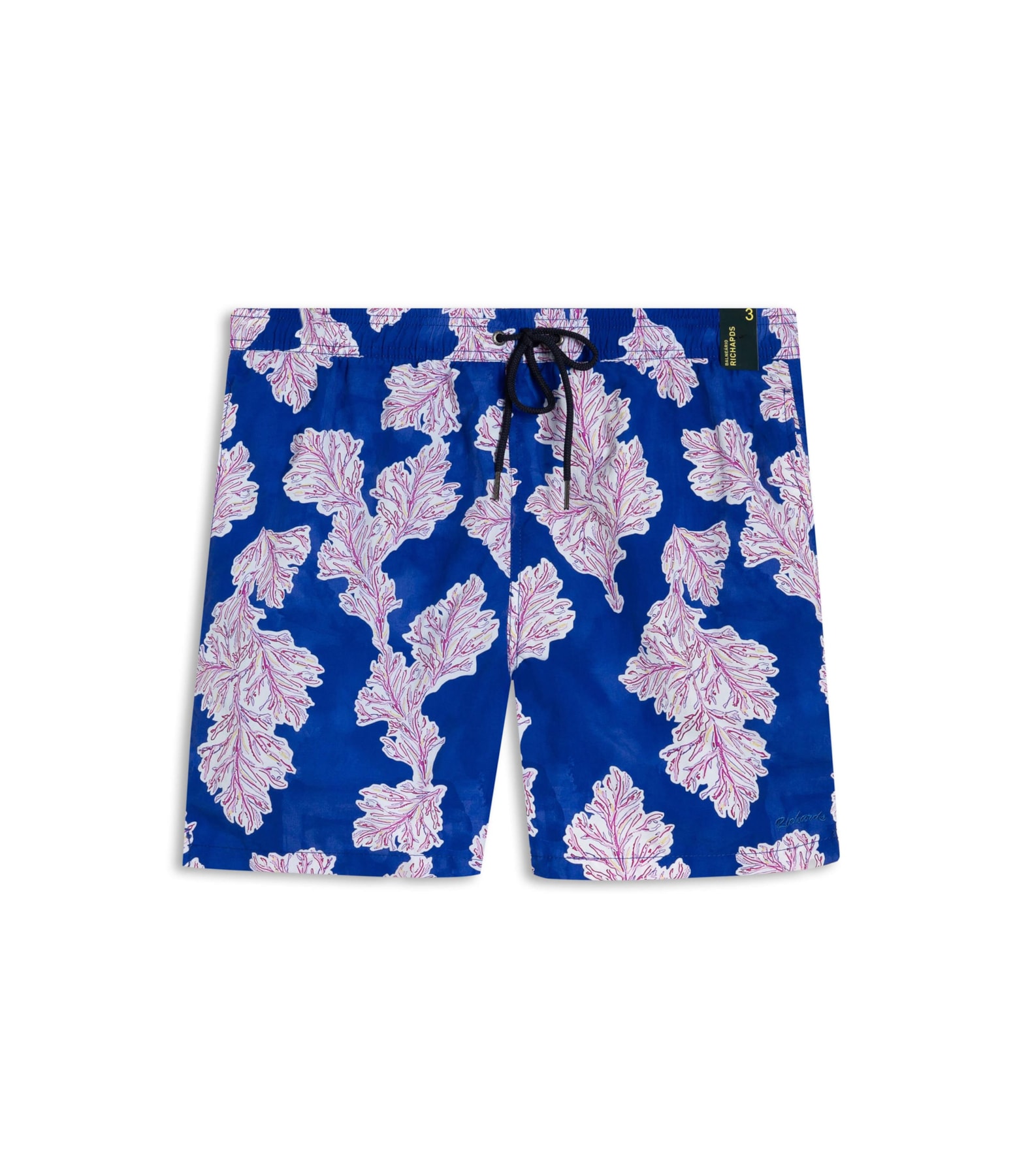 Beach Short Algas Regular Azul Bic