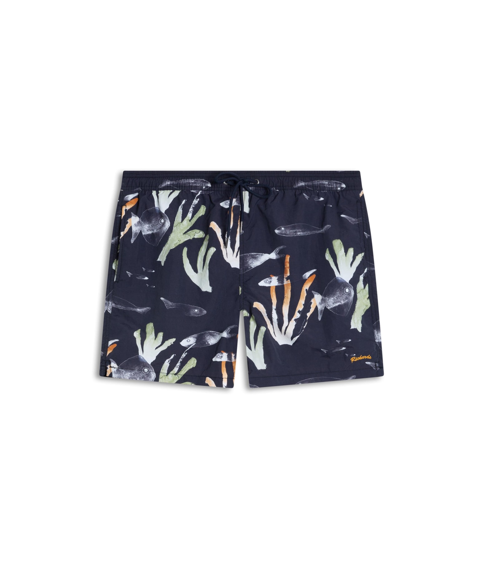 Beach Short Aquafish  Regula Preto