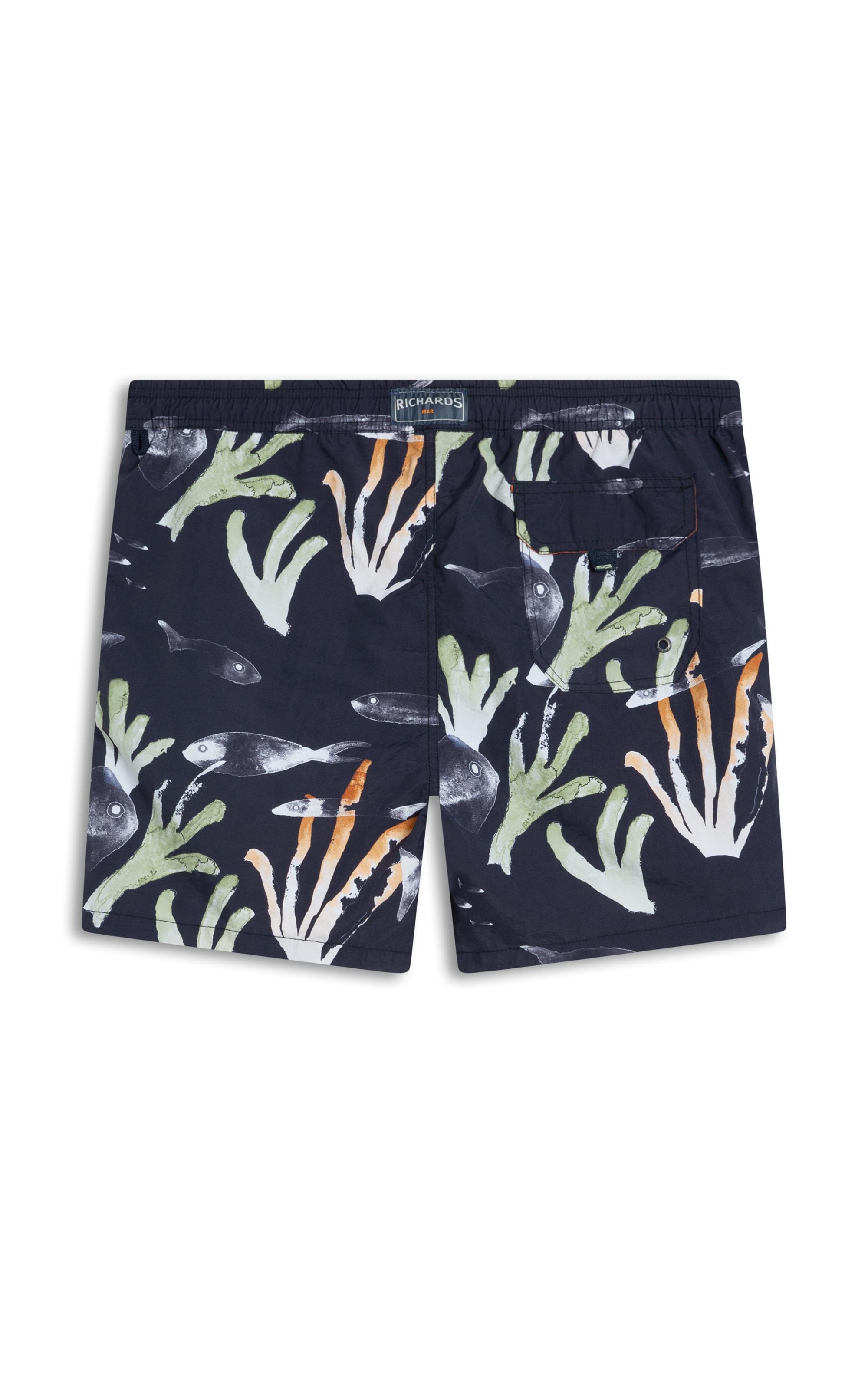 Beach Short Aquafish  Regula Preto
