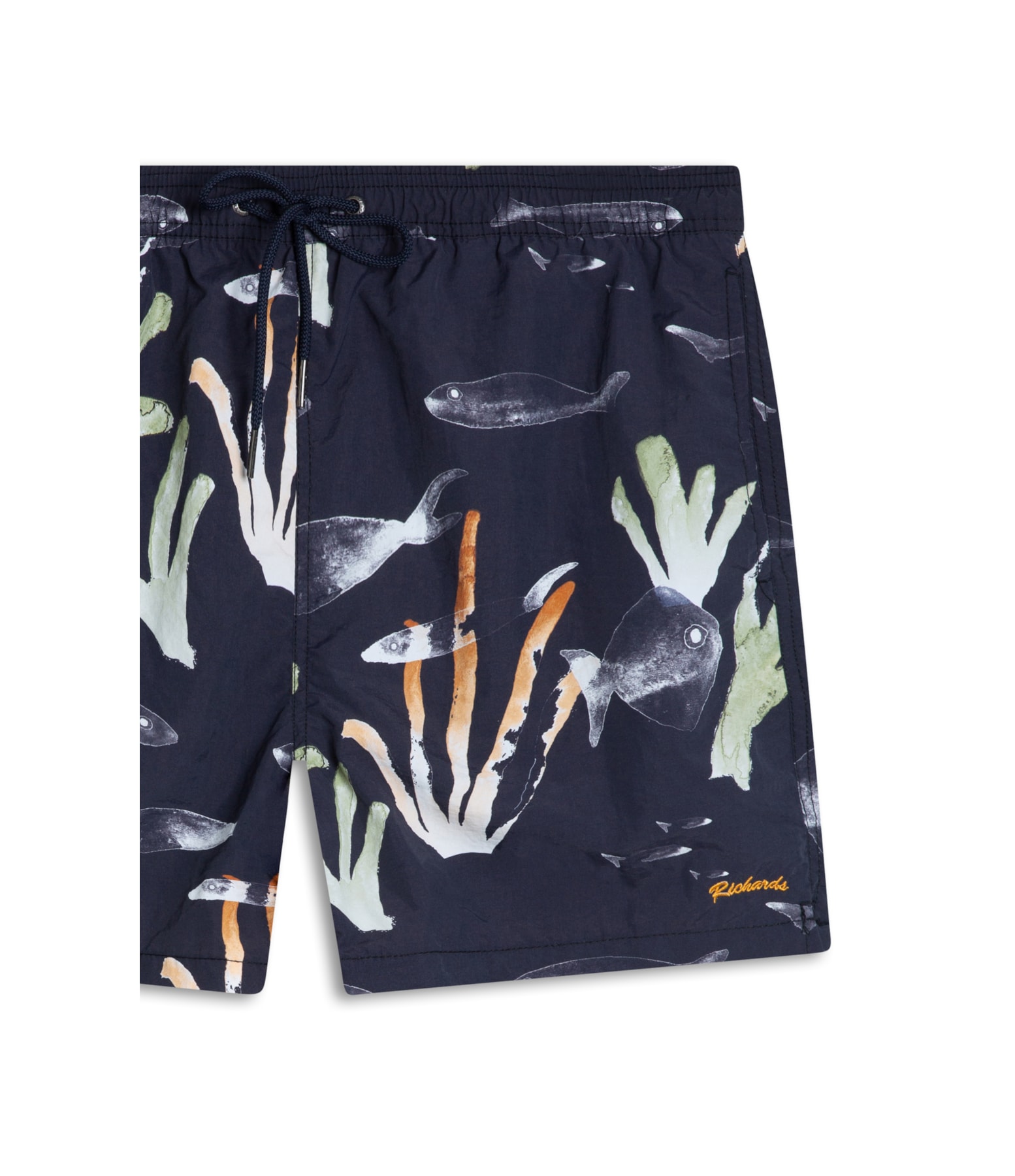 Beach Short Aquafish  Regula Preto