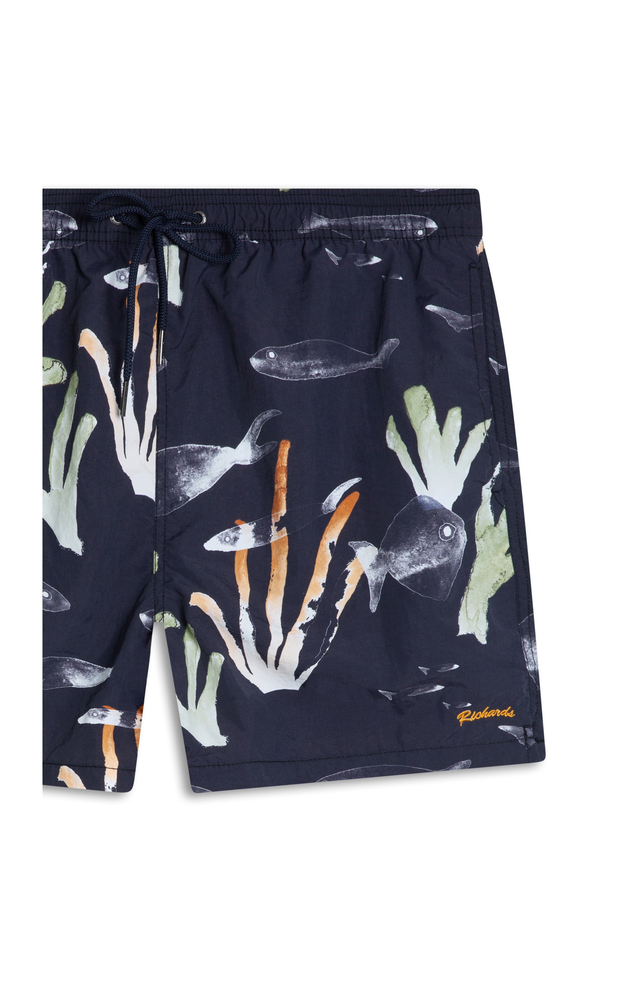 Beach Short Aquafish  Regula Preto