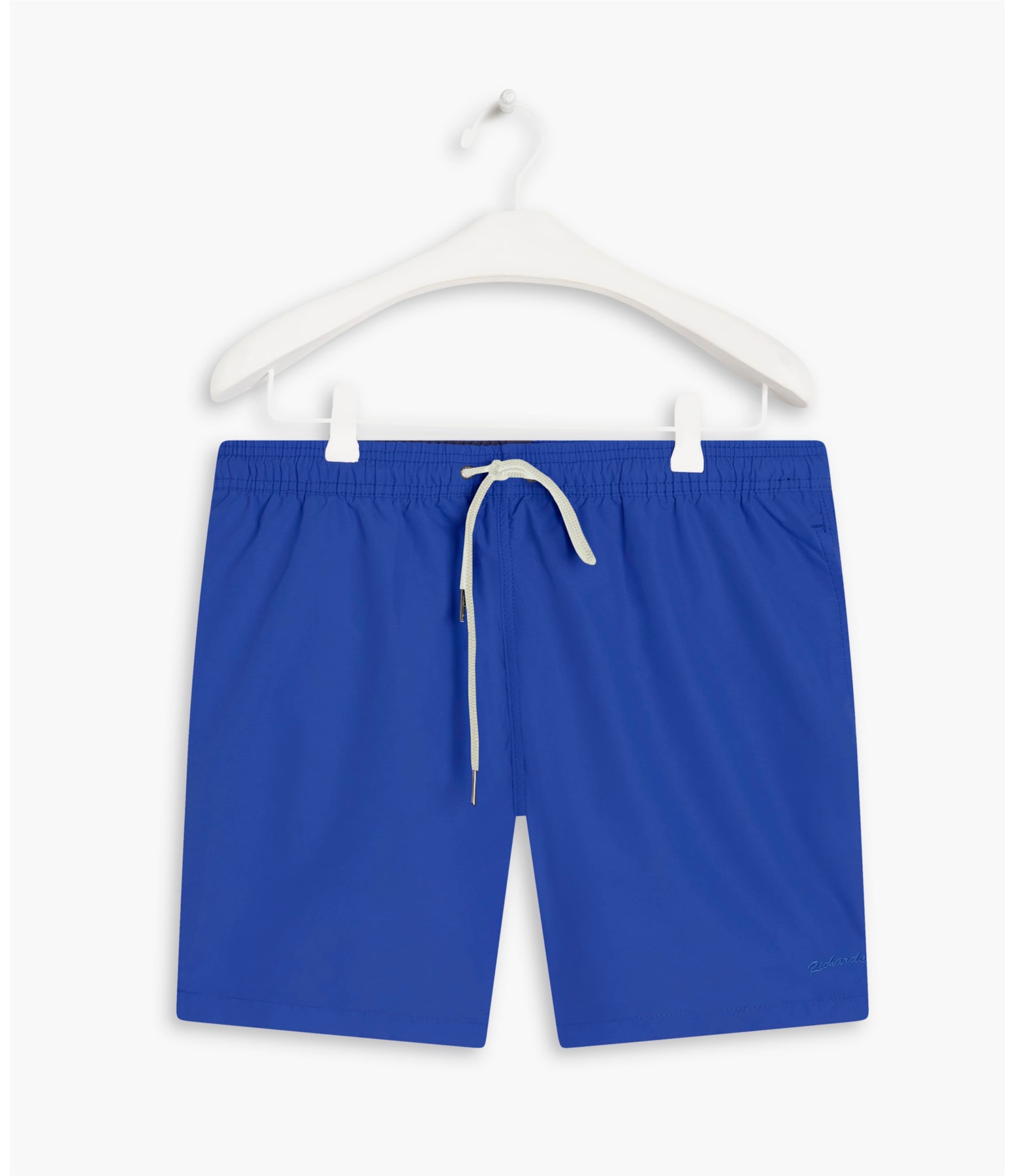 Beach Short Basic Regular Solid Azul Bic