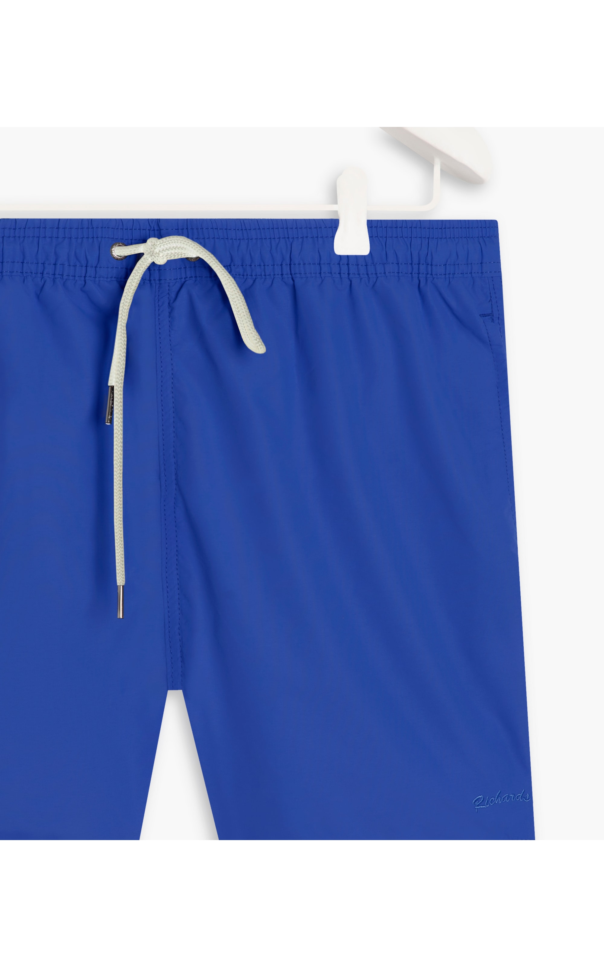 Beach Short Basic Regular Solid Azul Bic