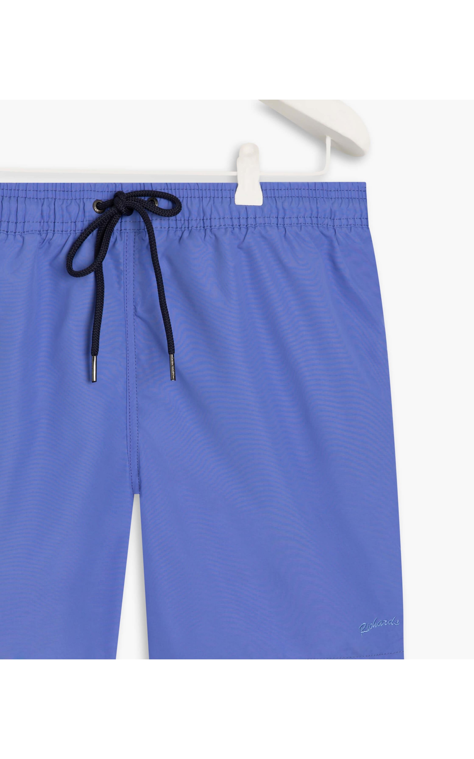 Beach Short Basic Regular Solid Azul Bic