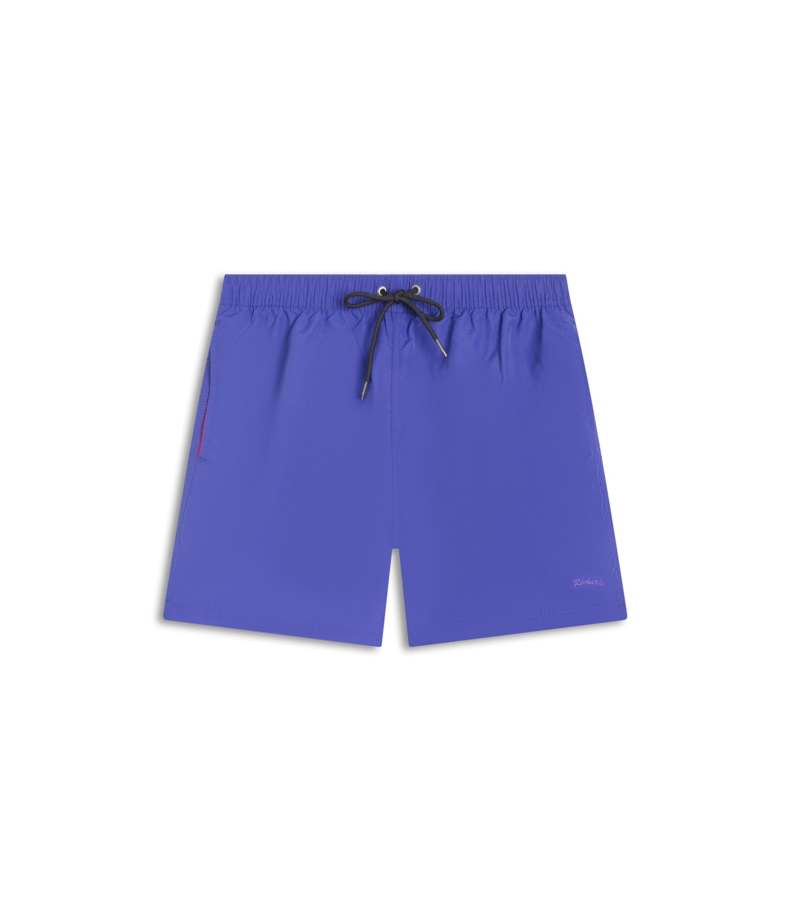 Beach Short Basic Regular Solid Azul Carbono