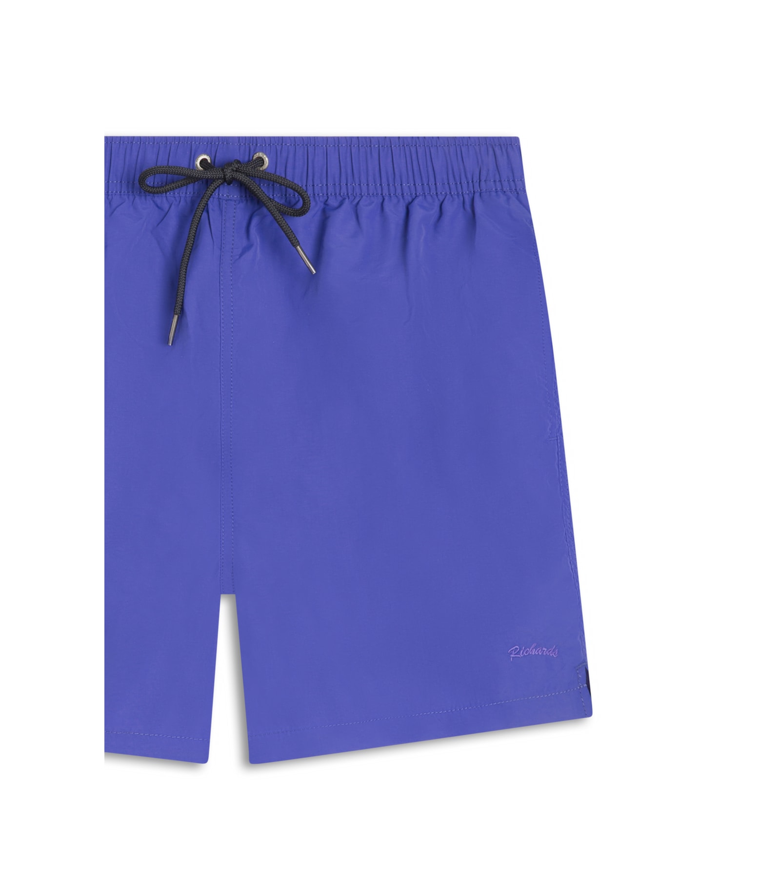 Beach Short Basic Regular Solid Azul Carbono