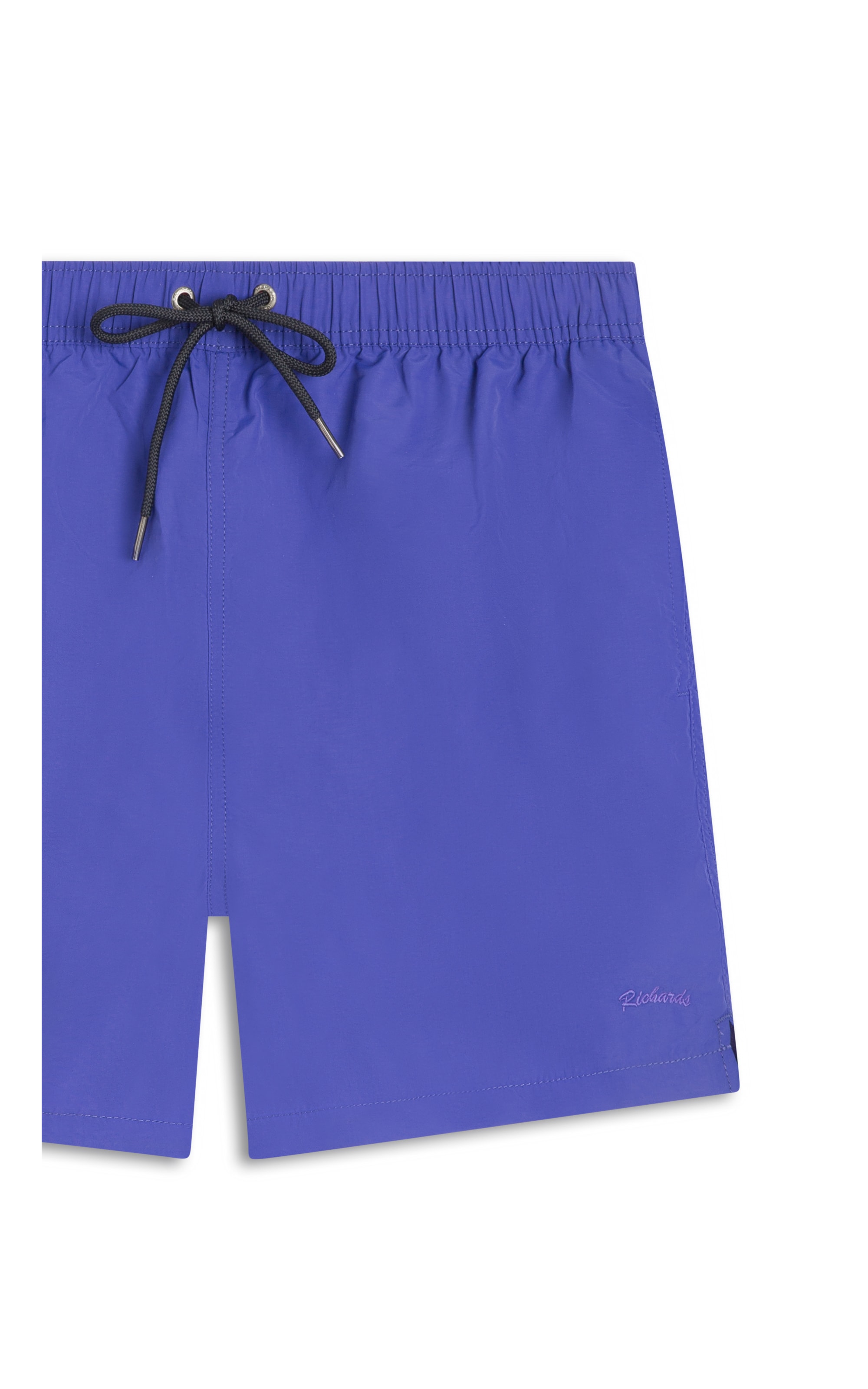 Beach Short Basic Regular Solid Azul Carbono