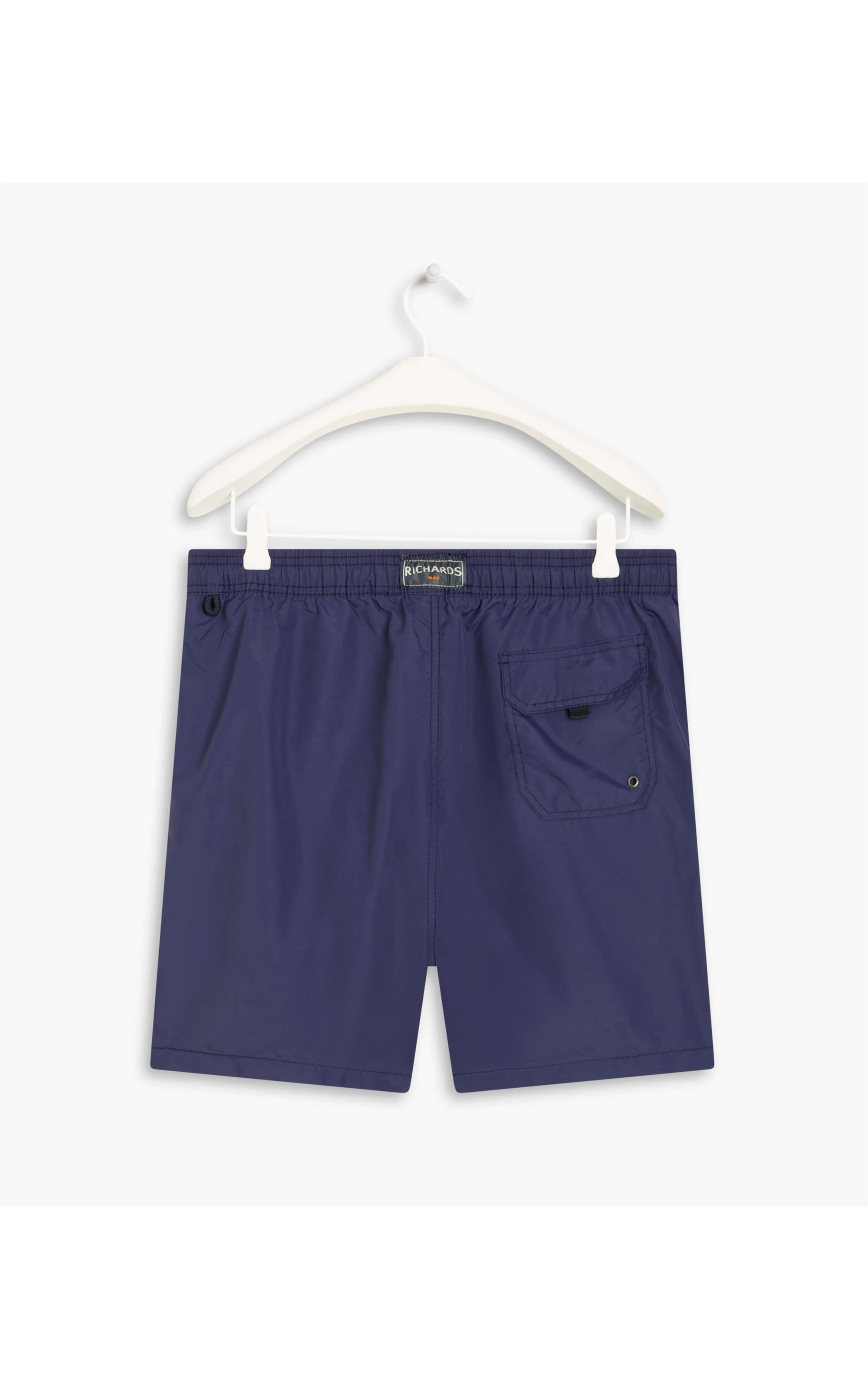 Beach Short Basic Regular Solid Azul Jeans