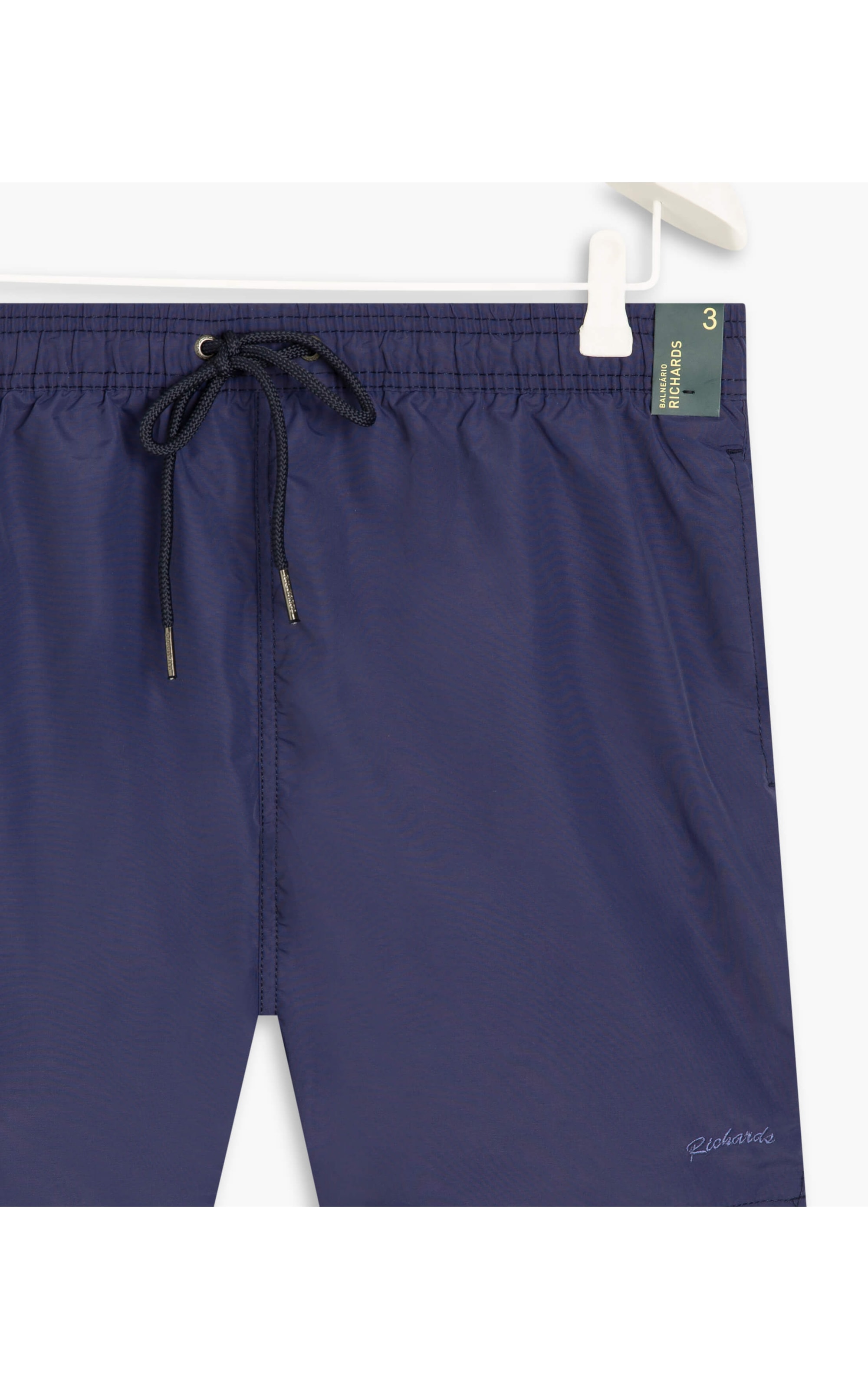 Beach Short Basic Regular Solid Azul Jeans