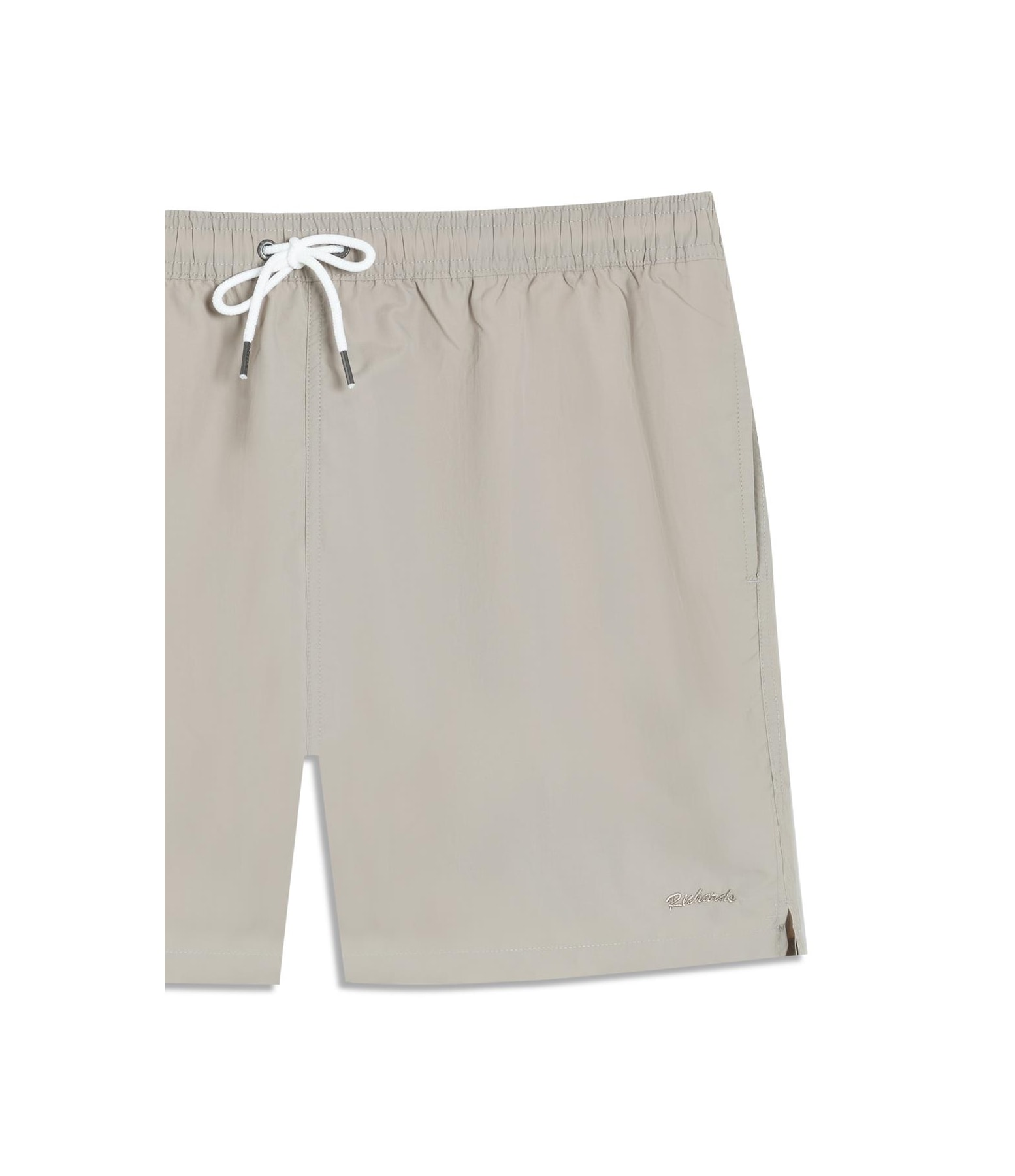 Beach Short Basic Regular Solid Caqui