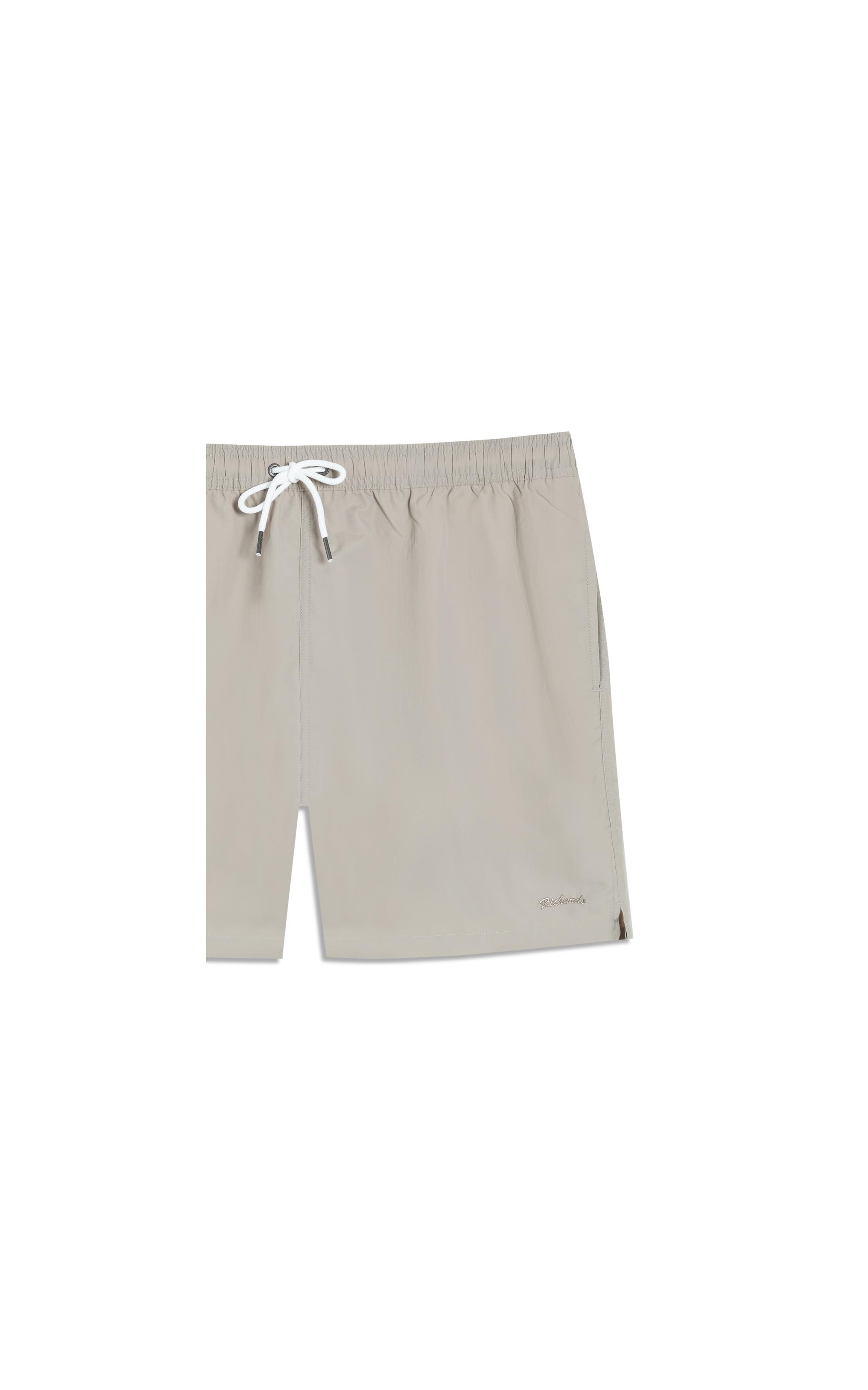 Beach Short Basic Regular Solid Caqui
