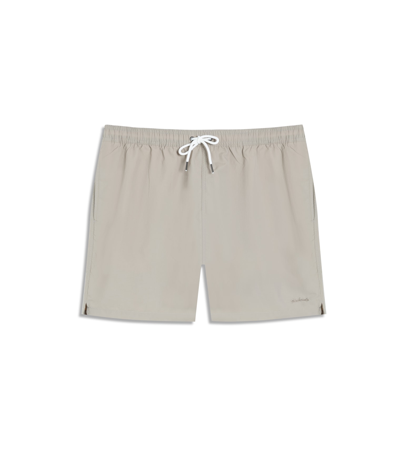 Beach Short Basic Regular Solid Caqui