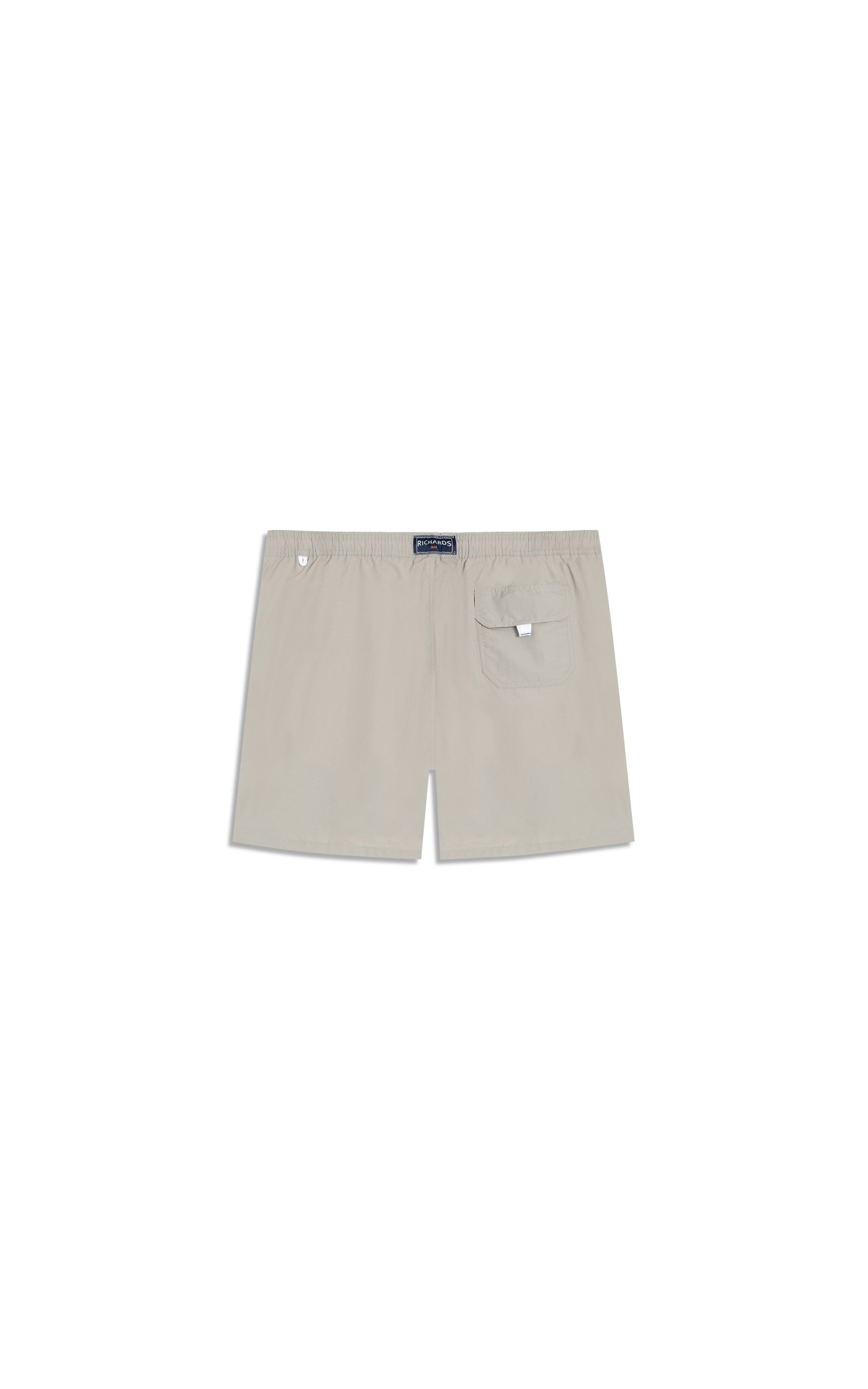 Beach Short Basic Regular Solid Caqui