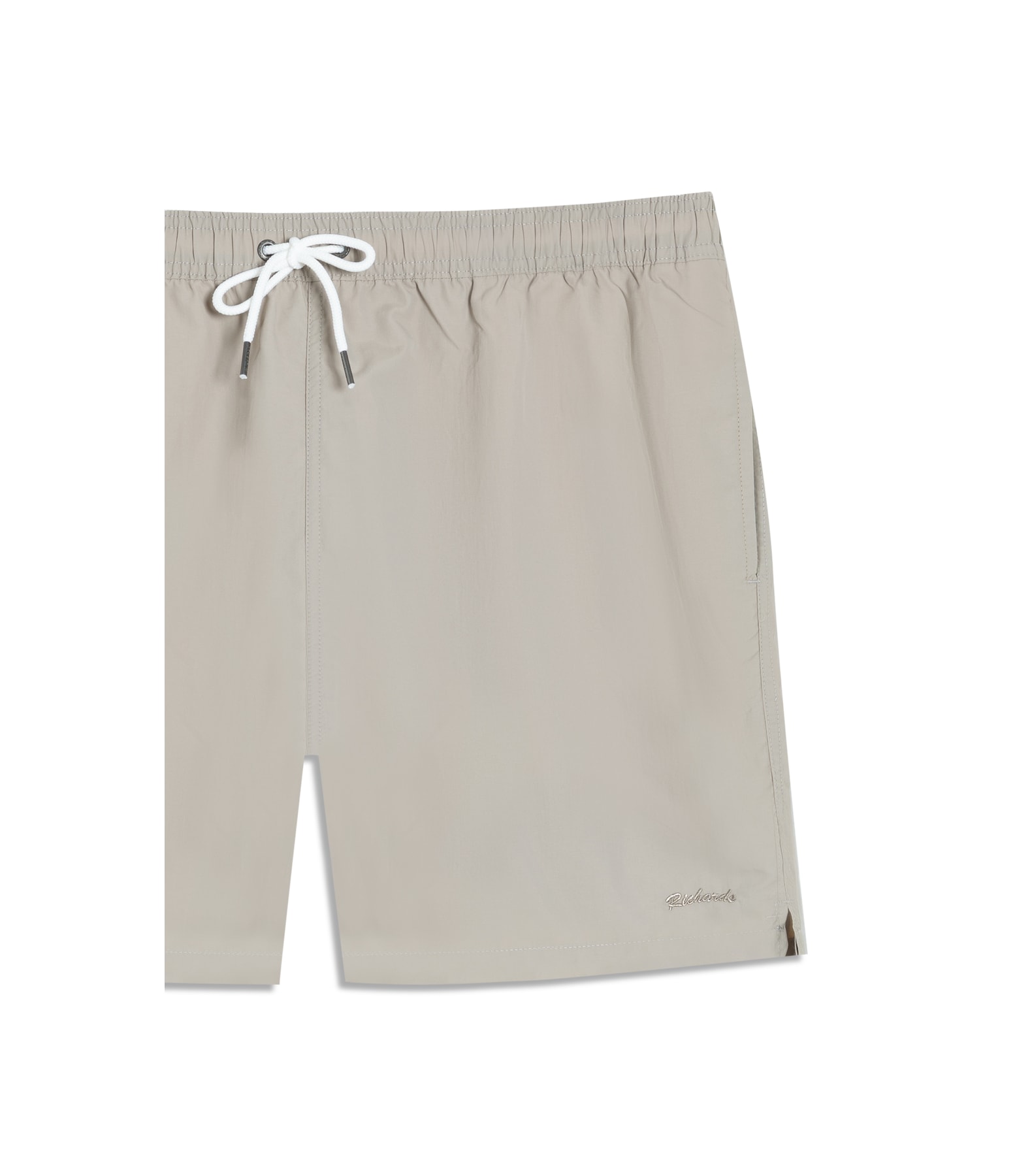 Beach Short Basic Regular Solid Caqui