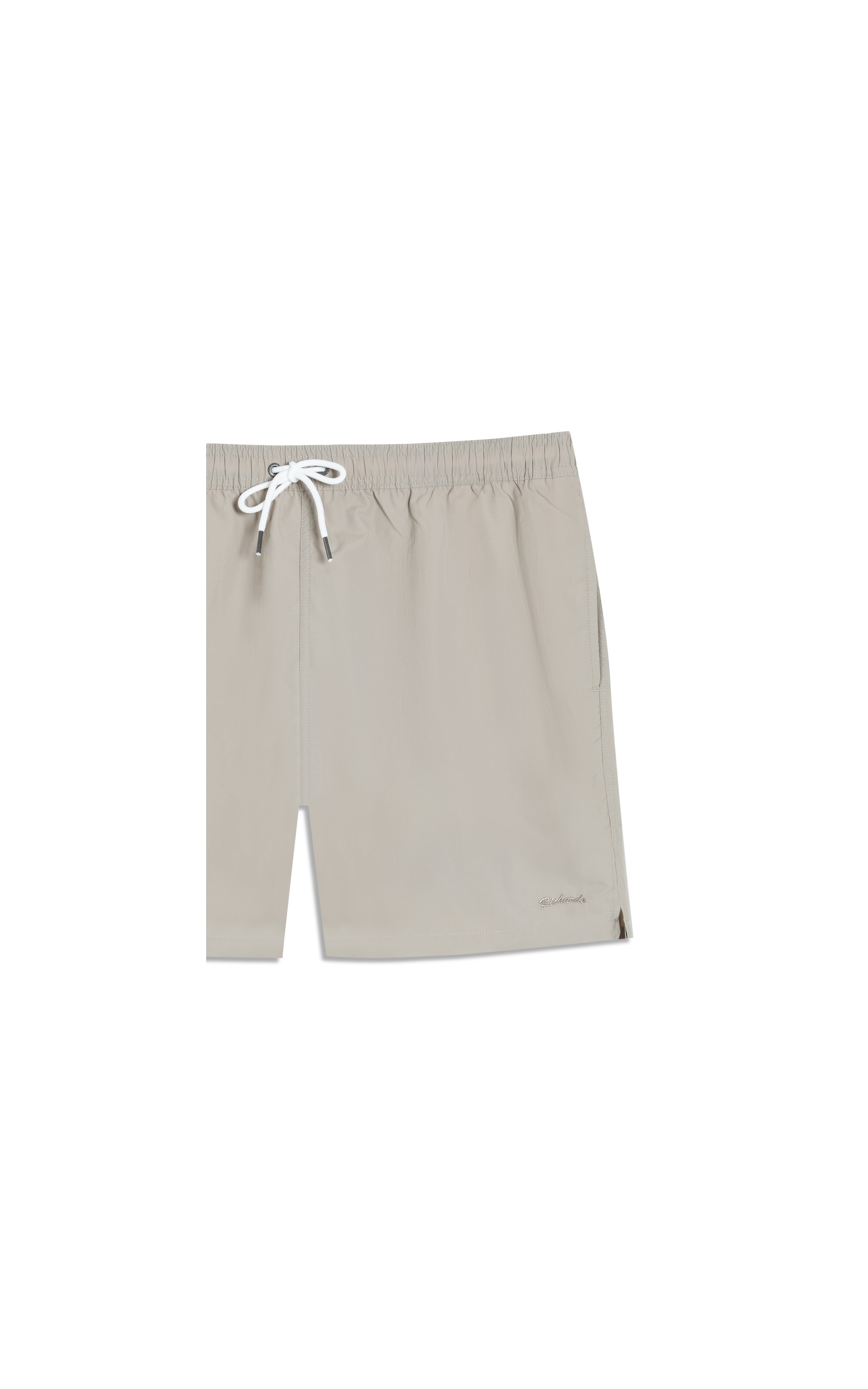 Beach Short Basic Regular Solid Caqui