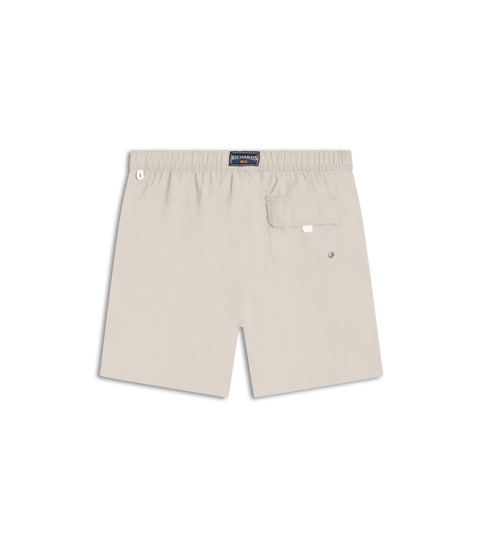 Beach Short Basic Regular Solid Cinza Claro