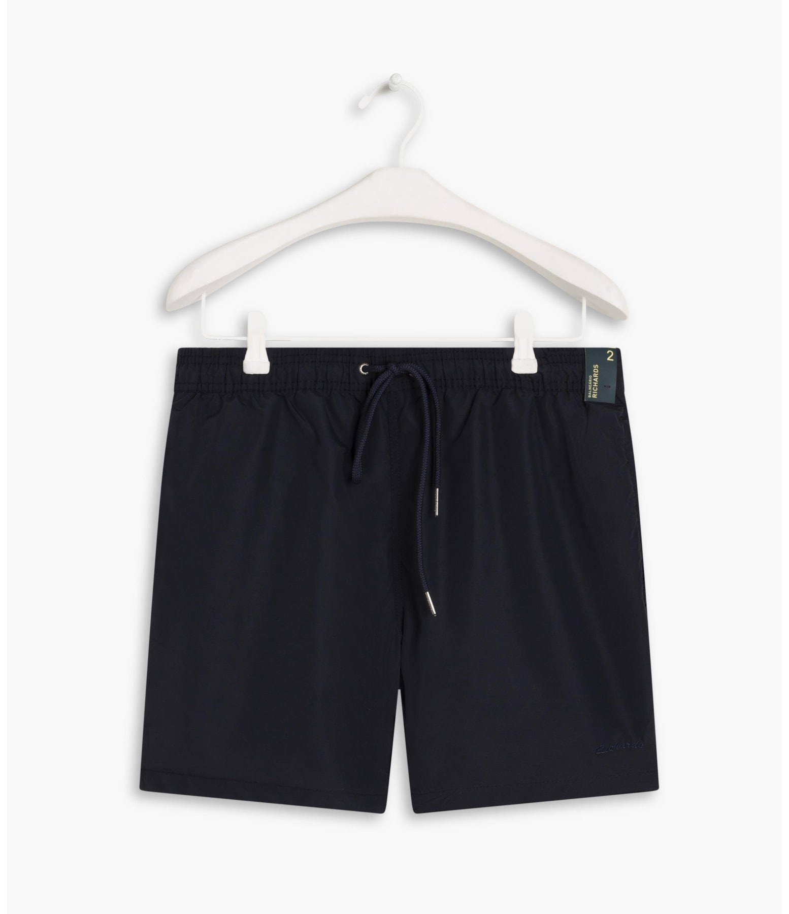 Beach Short Basic Regular Solid Dark Navy