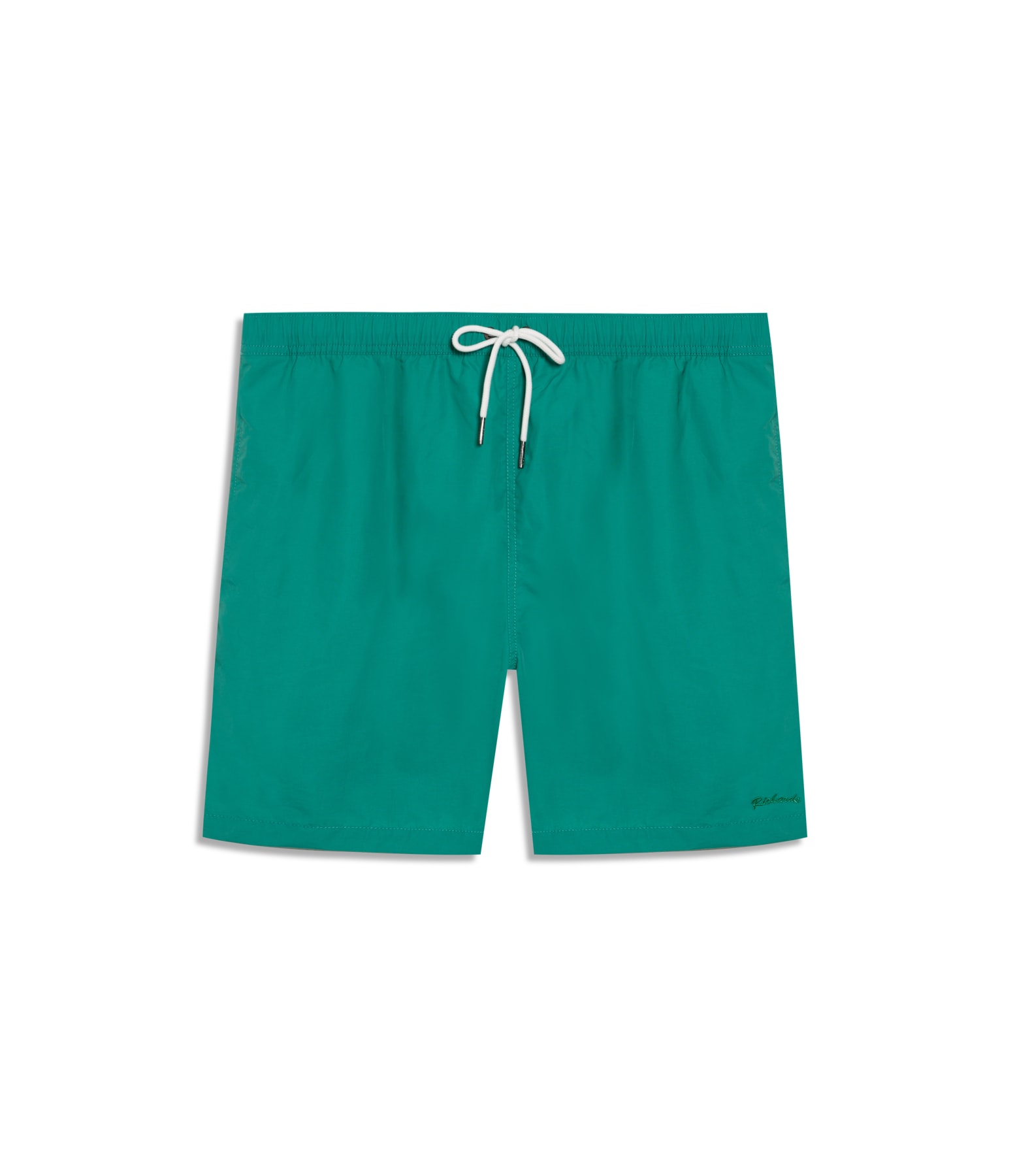 Beach Short Basic Regular Solid Esmeralda