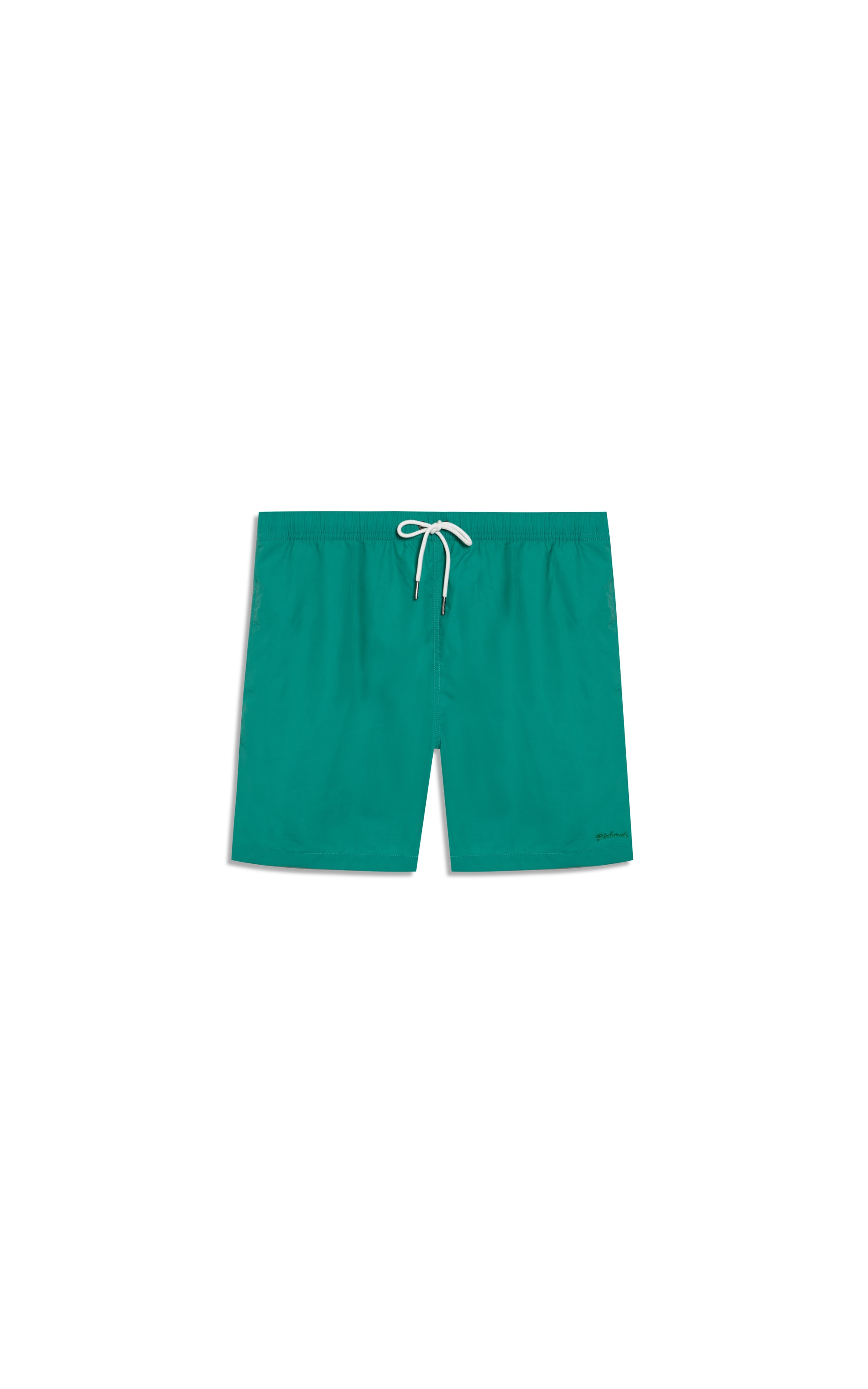 Beach Short Basic Regular Solid Esmeralda