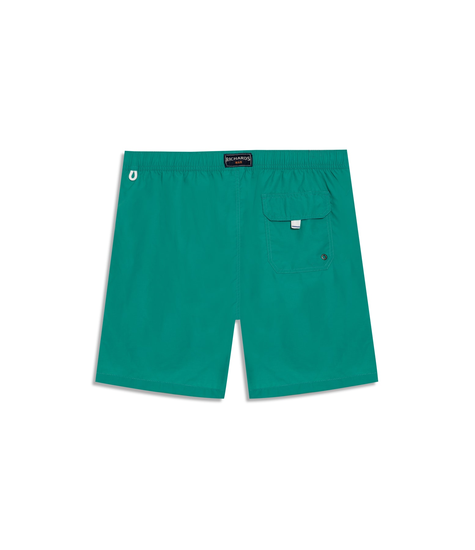Beach Short Basic Regular Solid Esmeralda